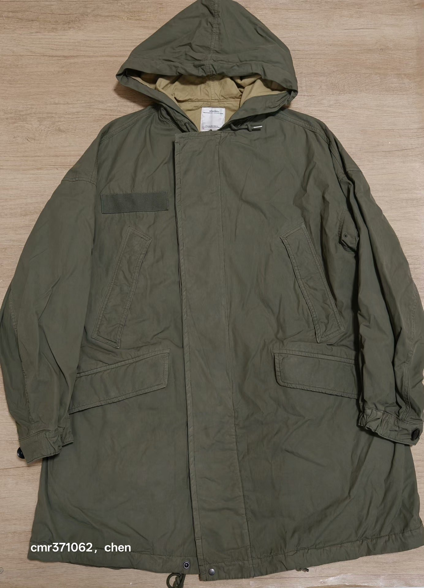 VISVIM 20SS PATTERSON OVERCOAT
