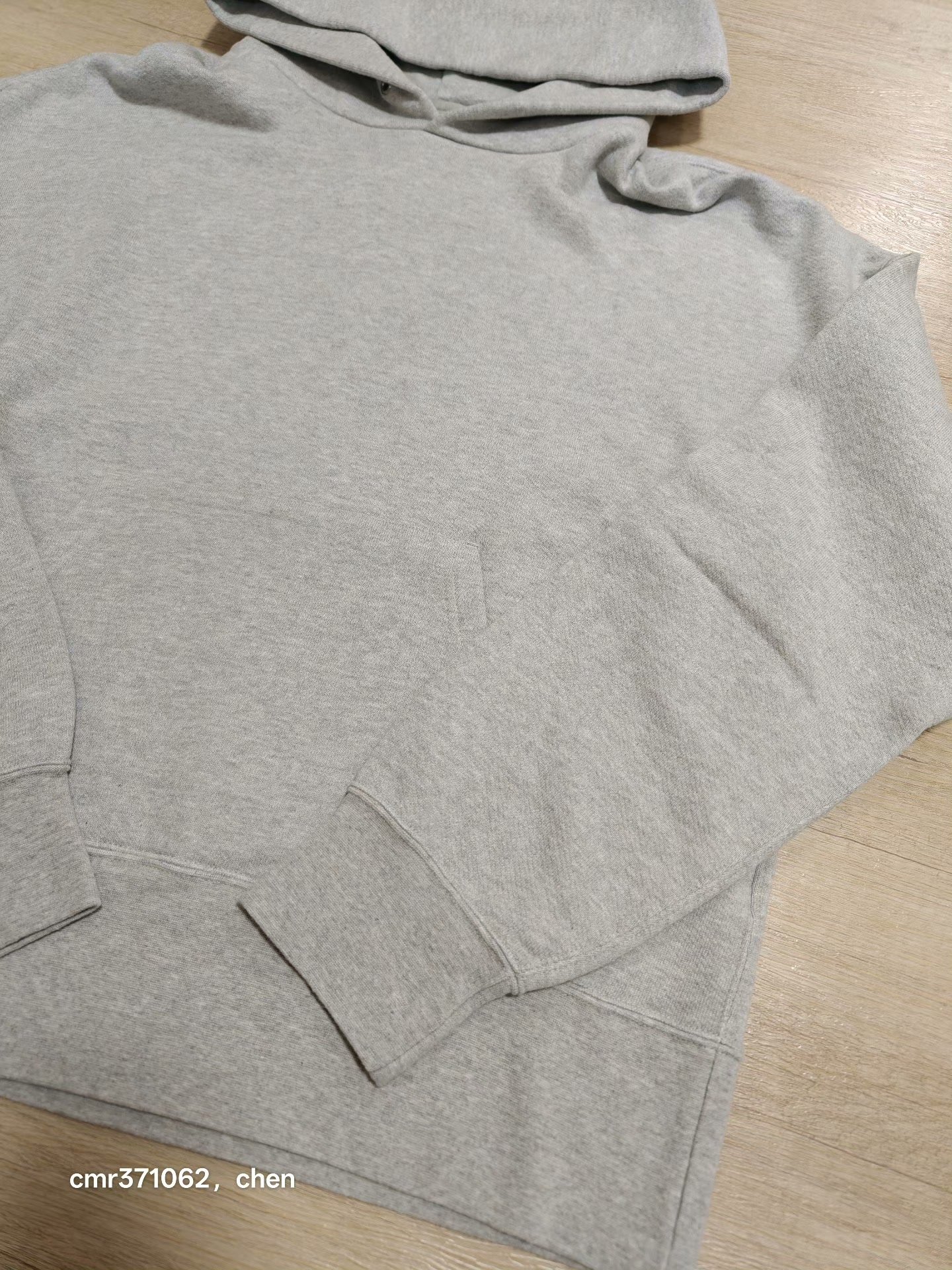 visvim 2aw court hoodie p.o — detail