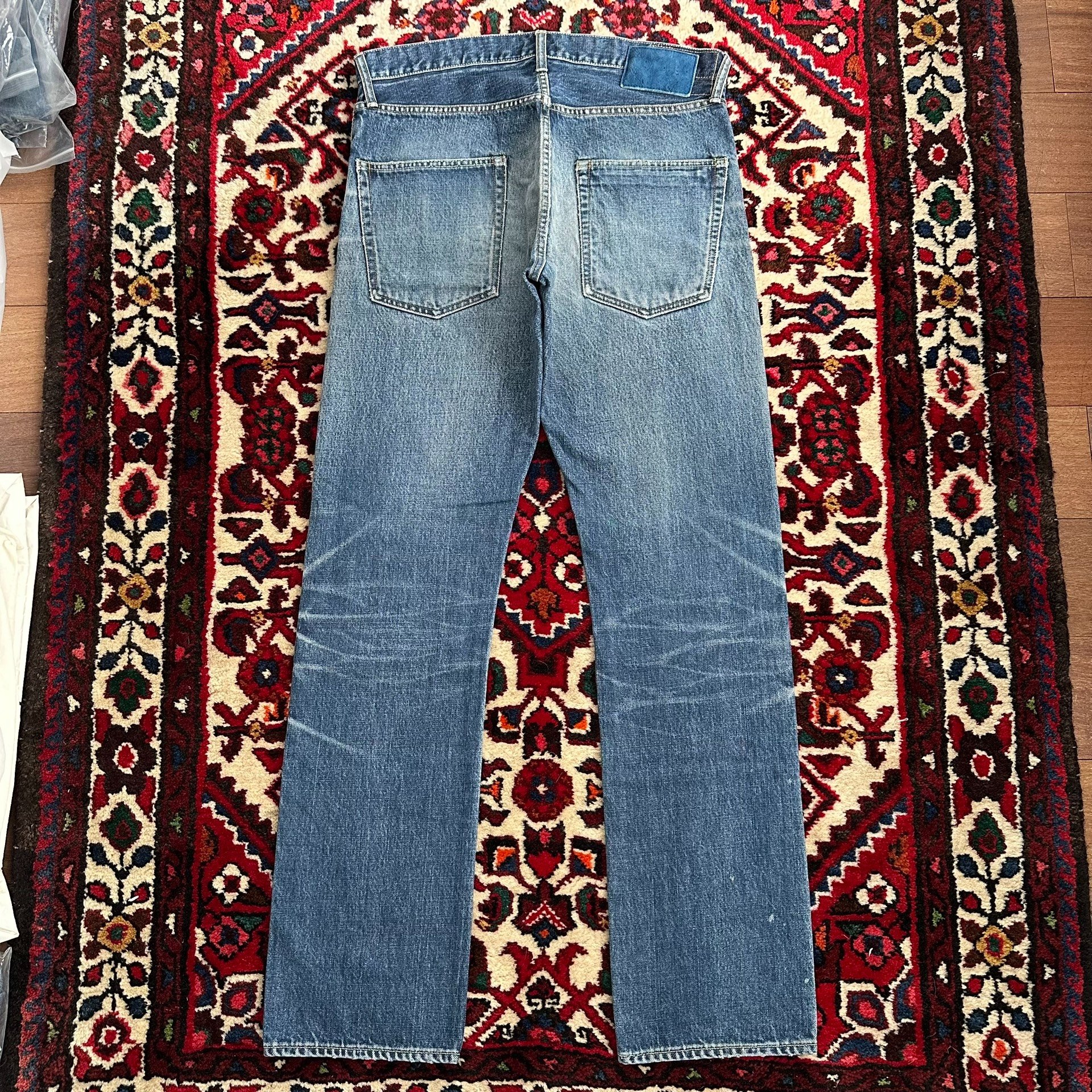 visvim 21AW 01.2D29 Washed Jeans — front