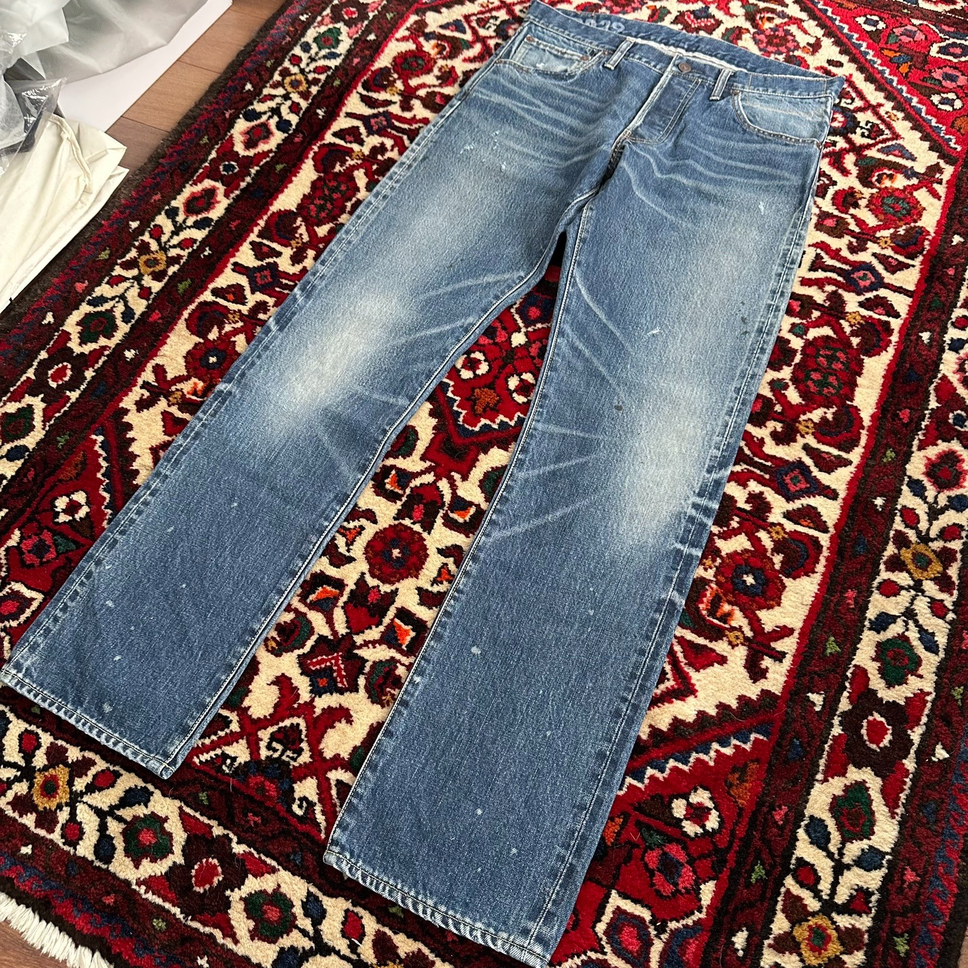 visvim 21AW 01.2D29 Washed Jeans — back