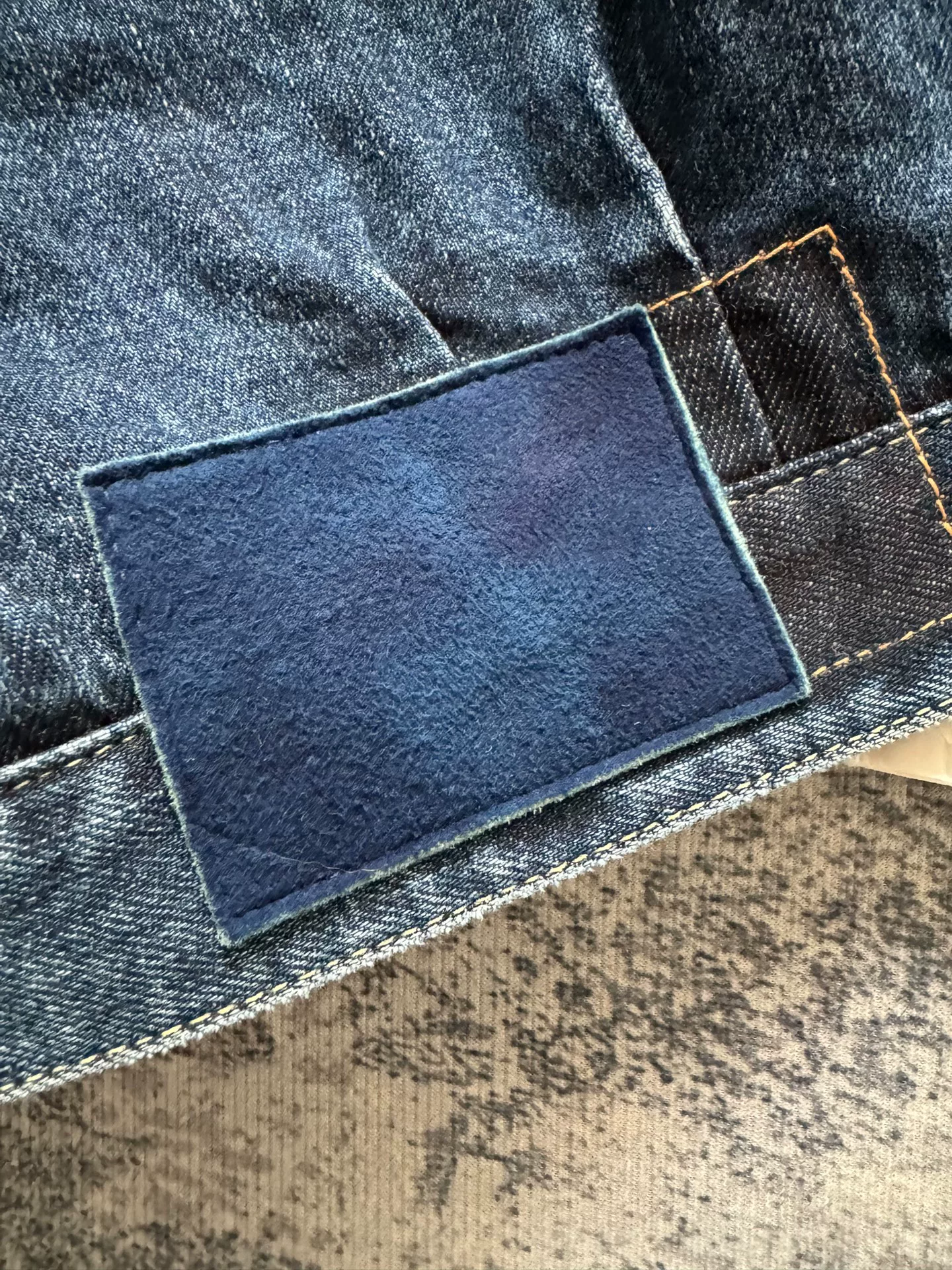 VISVIM SS 101XX JKT DMGD 24SS — back