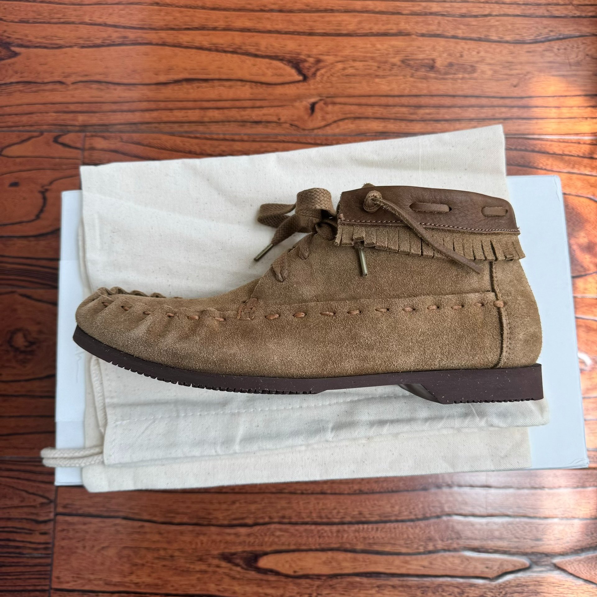 visvim 25SS Nakoda Mid-Folk Boots — detail