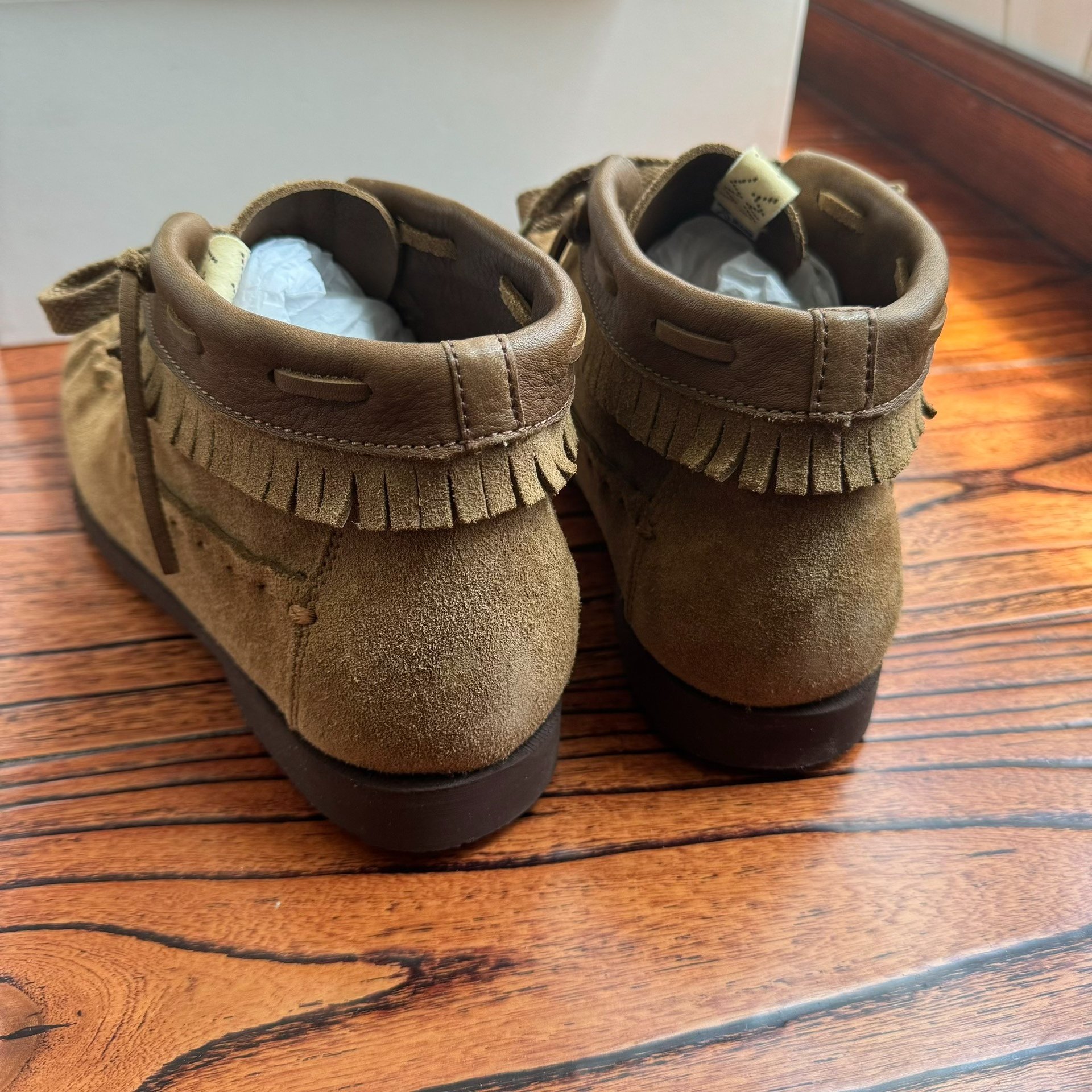 visvim 25SS Nakoda Mid-Folk Boots — label