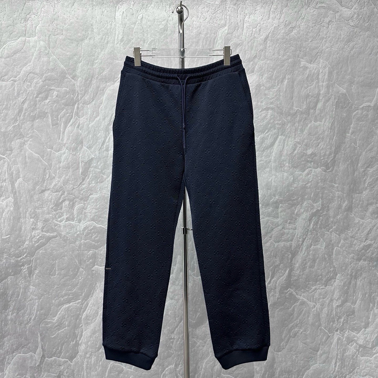 Louis Vuitton Blue Embossed Pants XL
