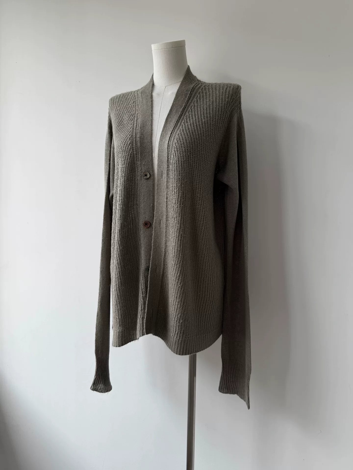 Yohji Yamamoto Y's 09AW Knit Cardigan — detail