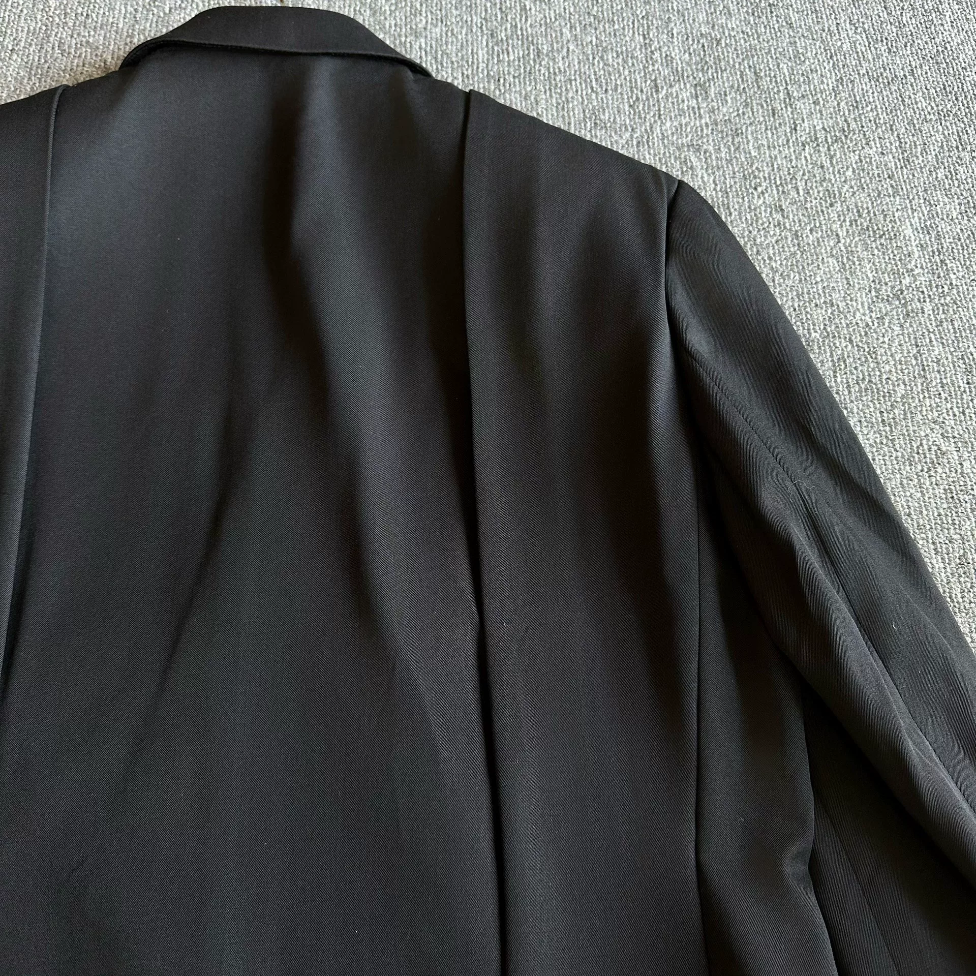 Dior Double-Breasted Peak Lapel Blazer — back