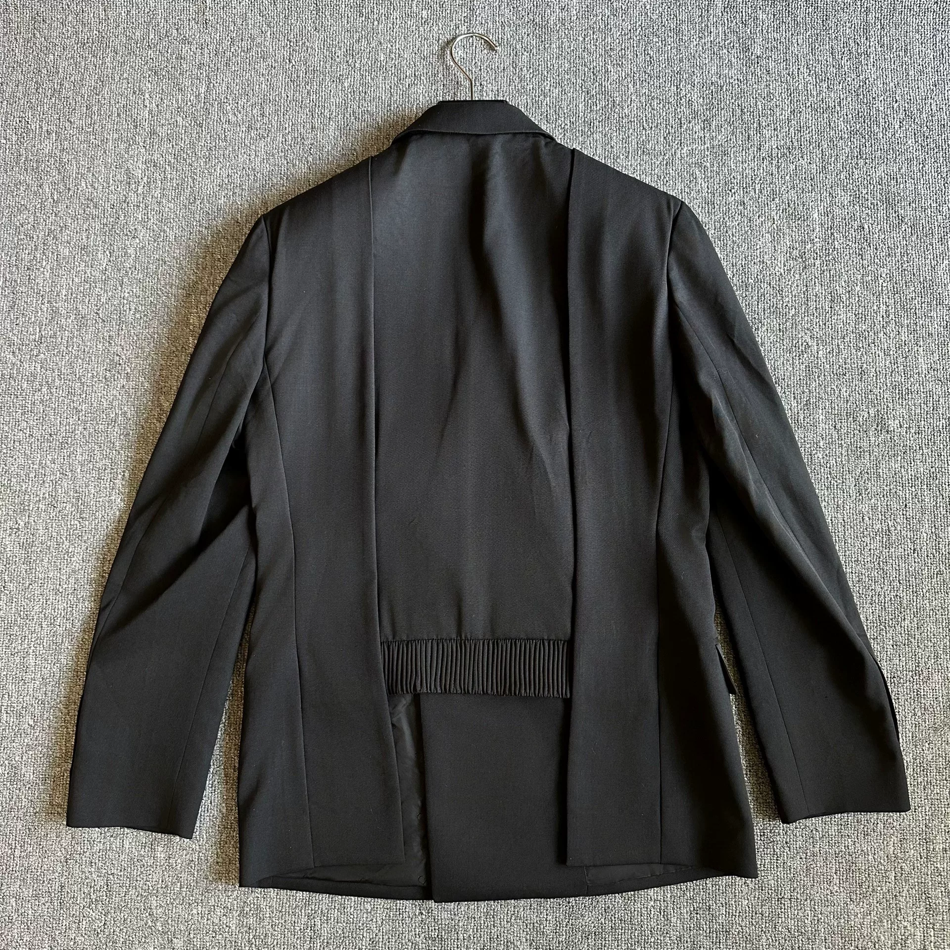 Dior Double-Breasted Peak Lapel Blazer — detail