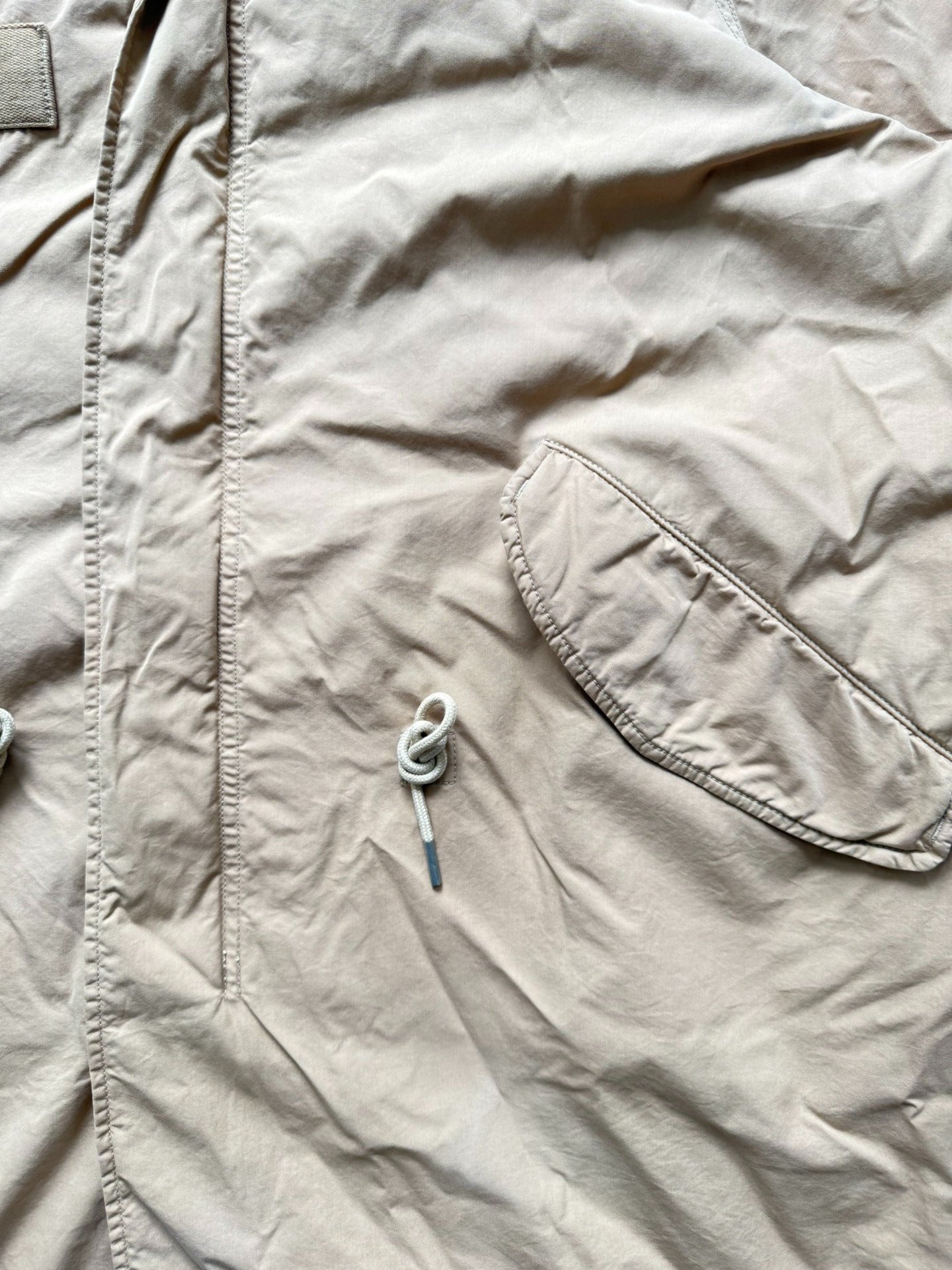 Visvim 19SS Six Five Fishtail Parka — label