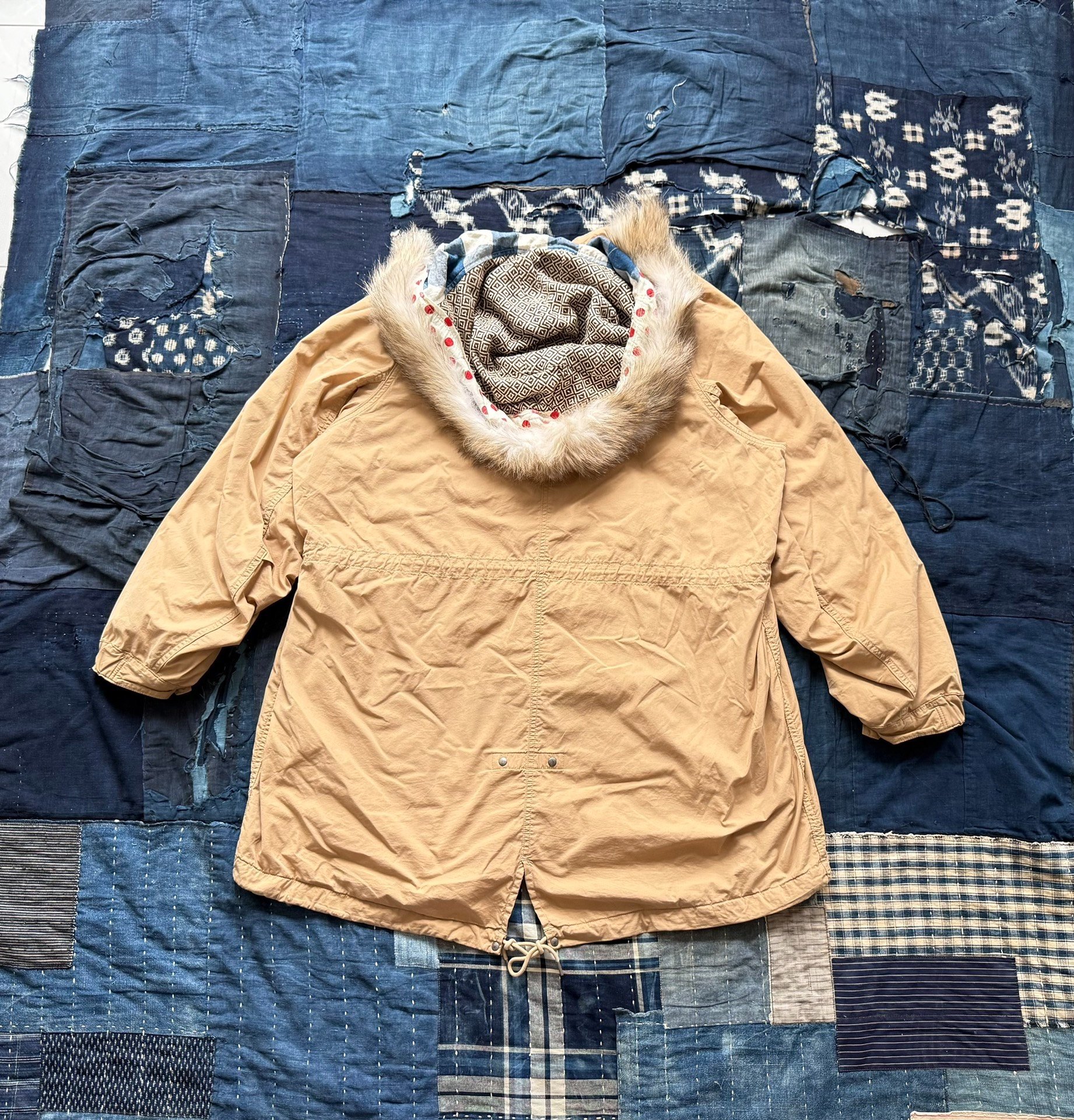 Visvim 19SS Six Five Fishtail Parka — detail