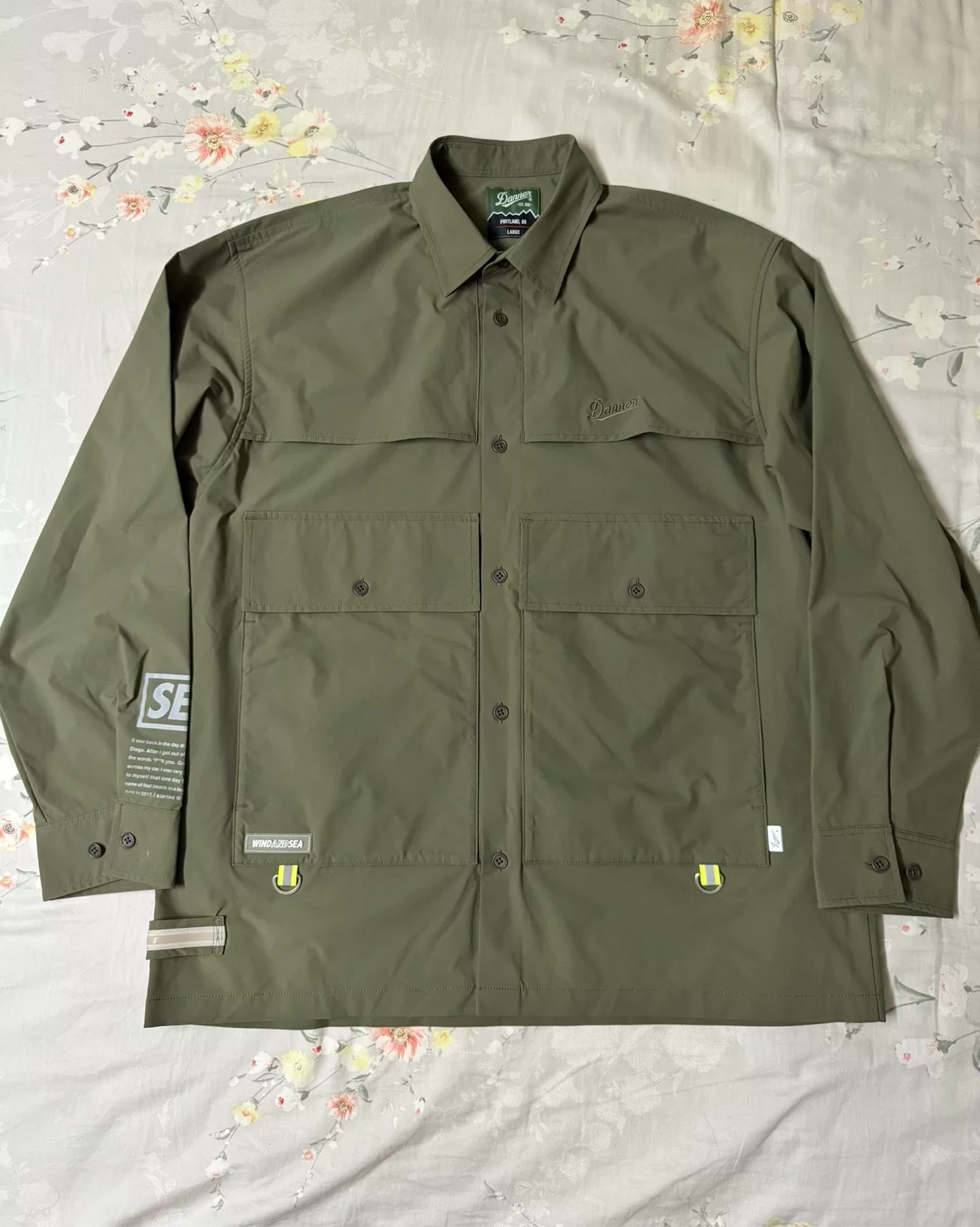 Wind and Sea Danner Collab Waterproof Shirt