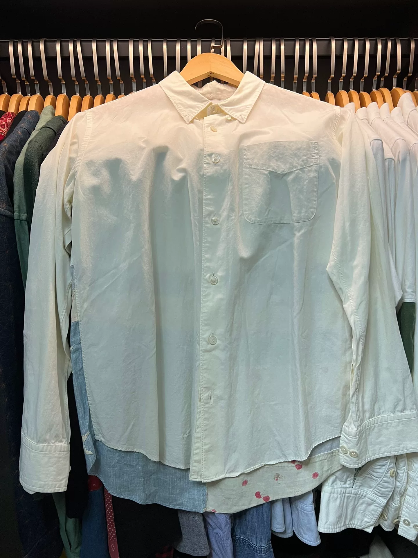 visvim White Flag Button-Up Shirt