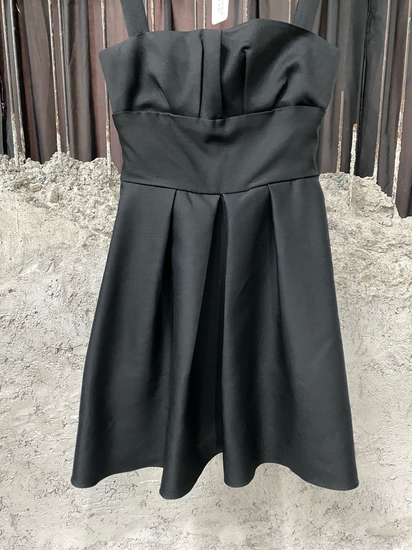 Dior Ruffle Spaghetti Strap Dress — back
