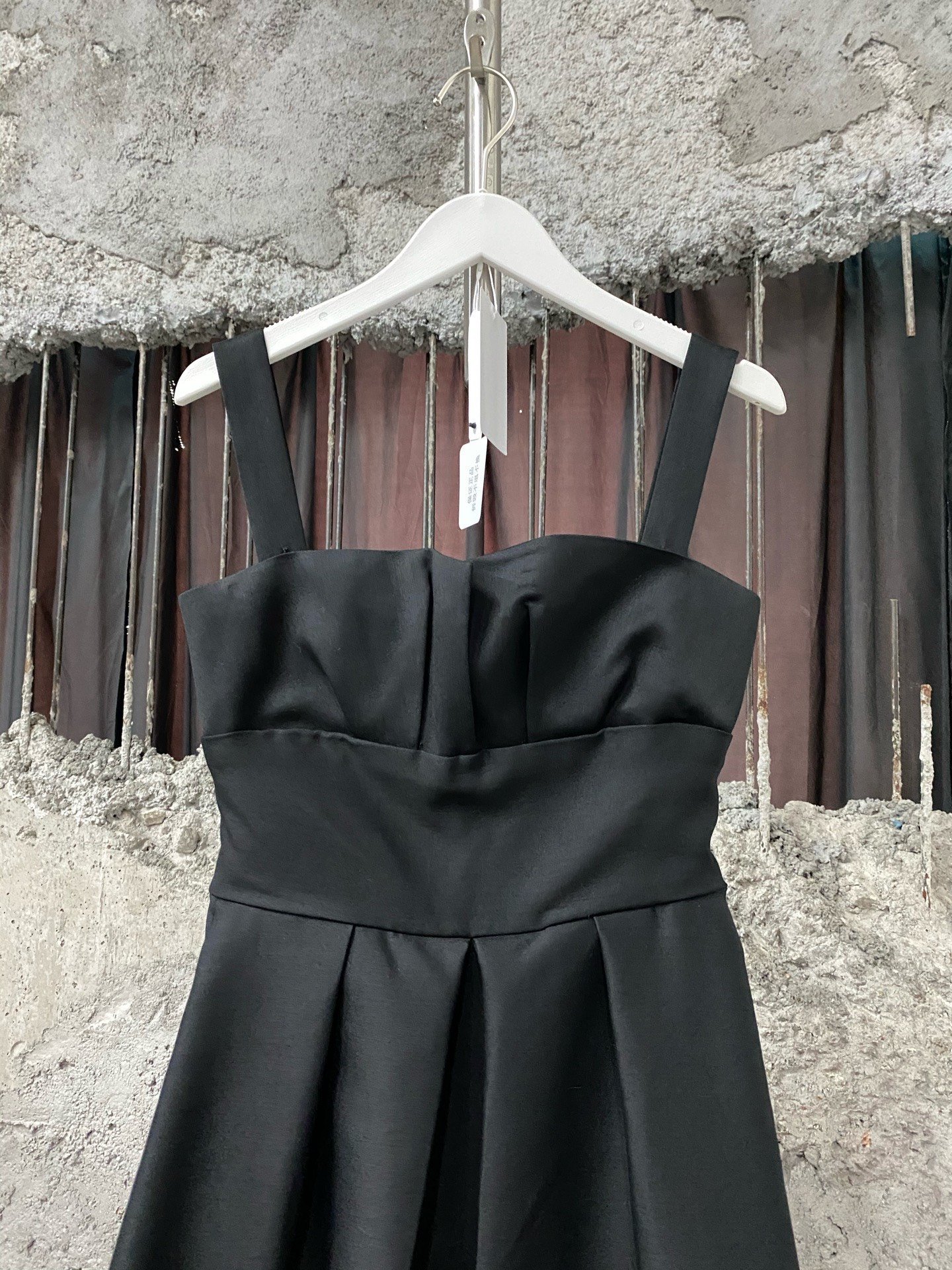 Dior Ruffle Spaghetti Strap Dress — detail
