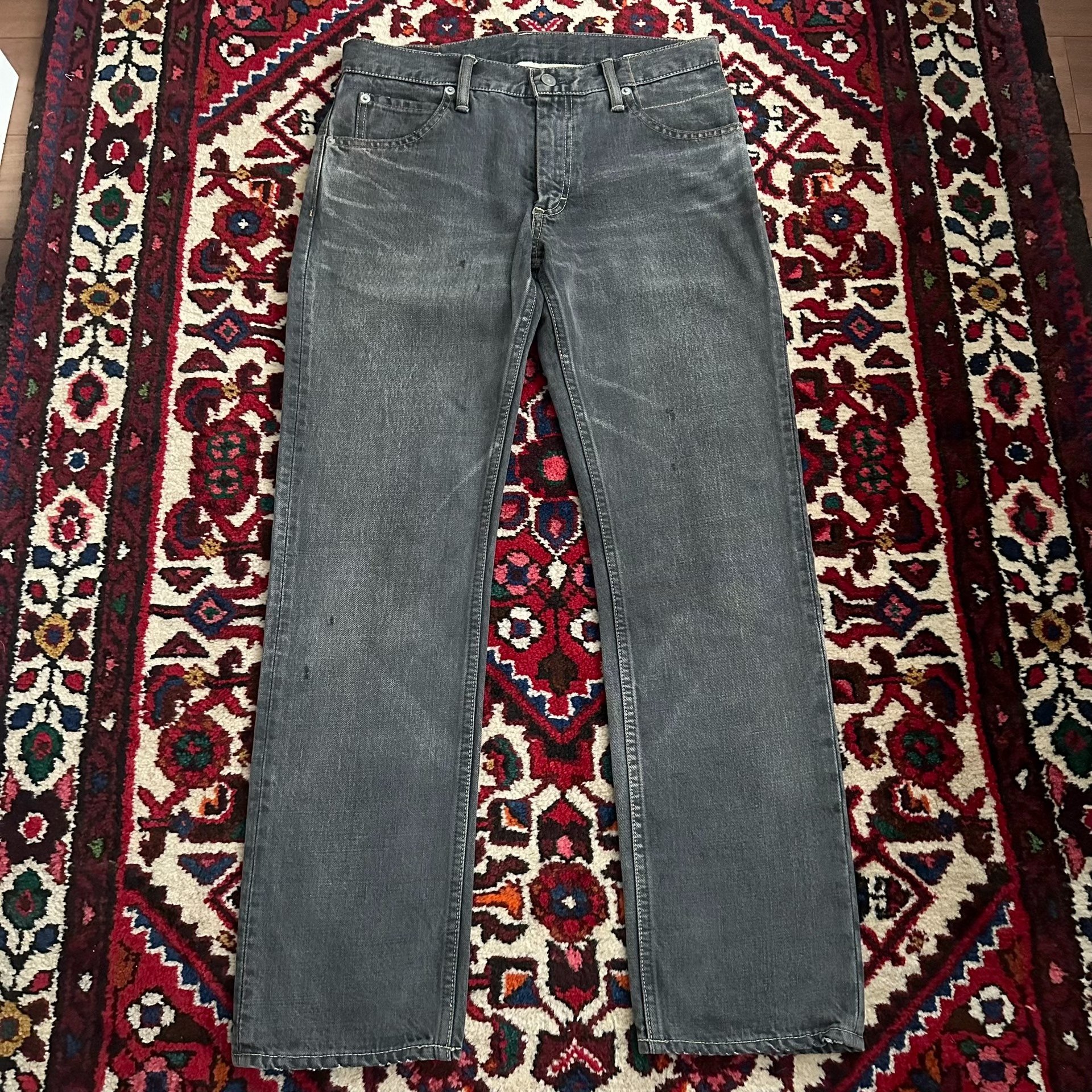 visvim 14aw 09d5 Black Washed Jeans