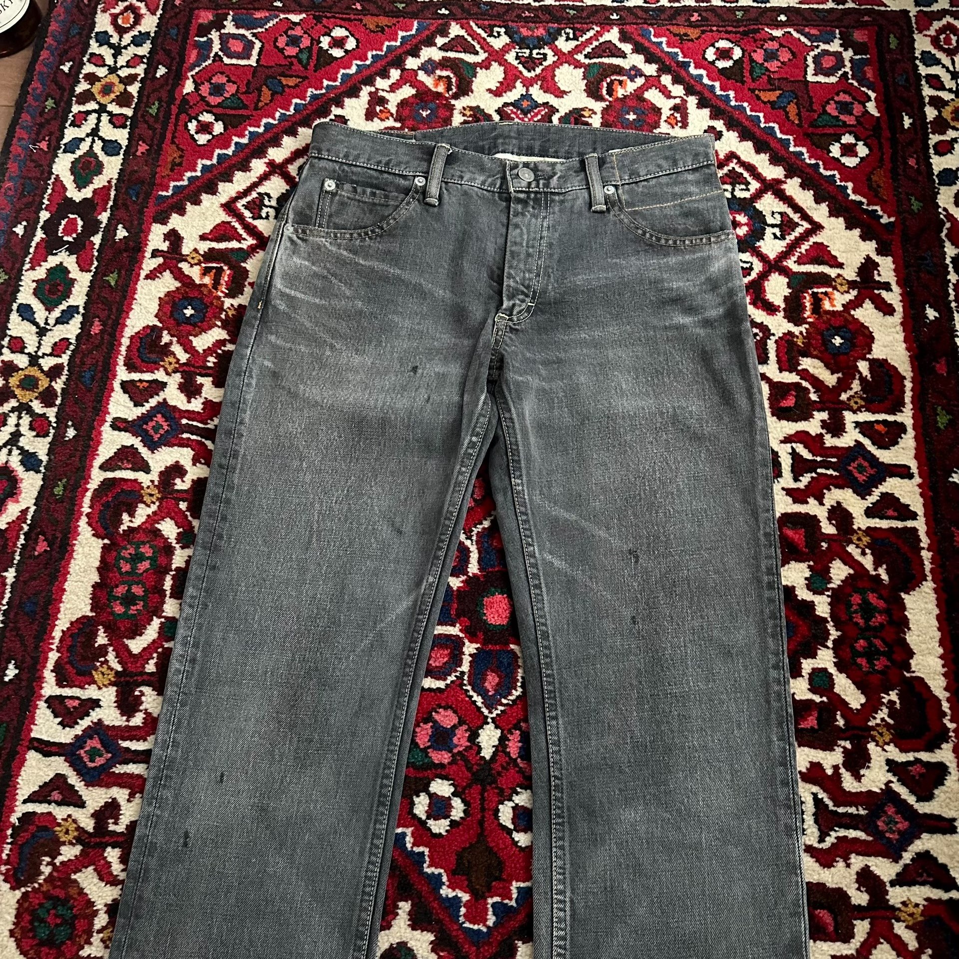 visvim 14aw 09d5 Black Washed Jeans — back