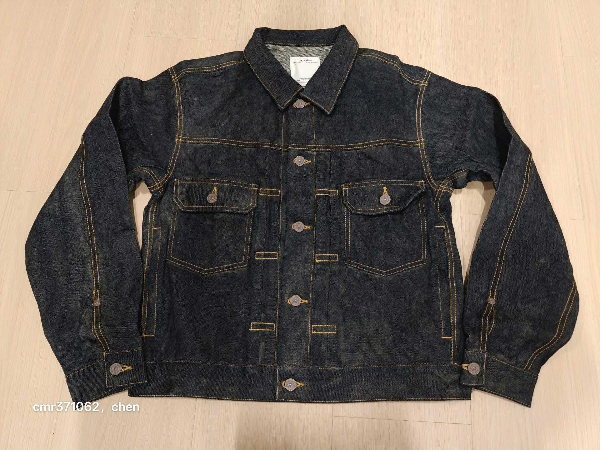 VISVIM 23SS 101JKT RAW MUD