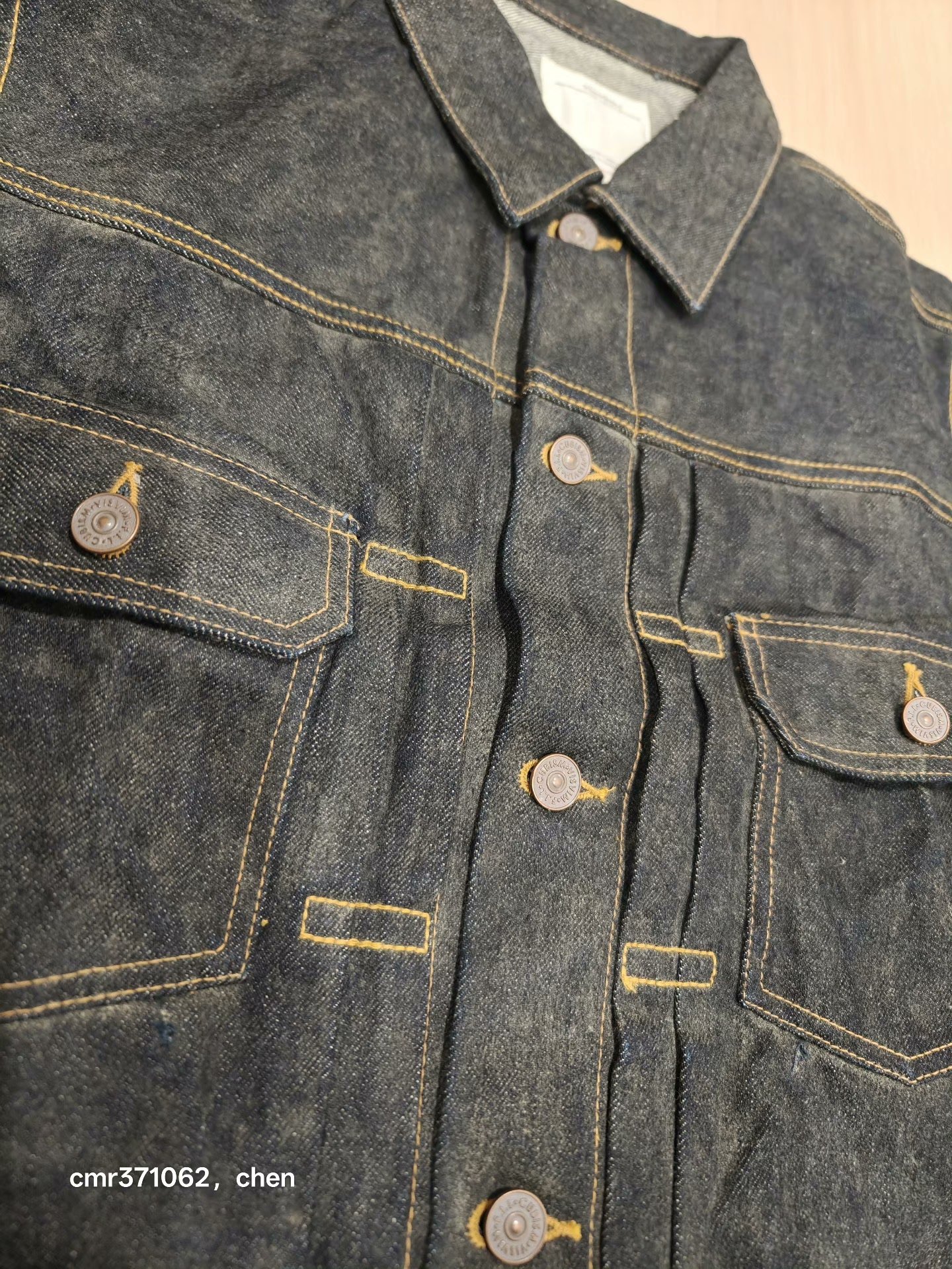 VISVIM 23SS 101JKT RAW MUD — back