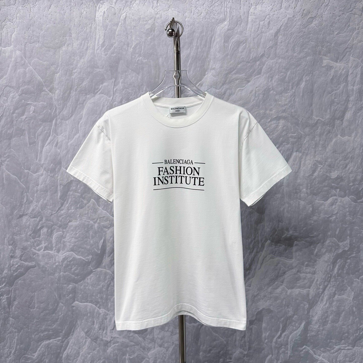 Balenciaga Letter Print Short Sleeve Tee