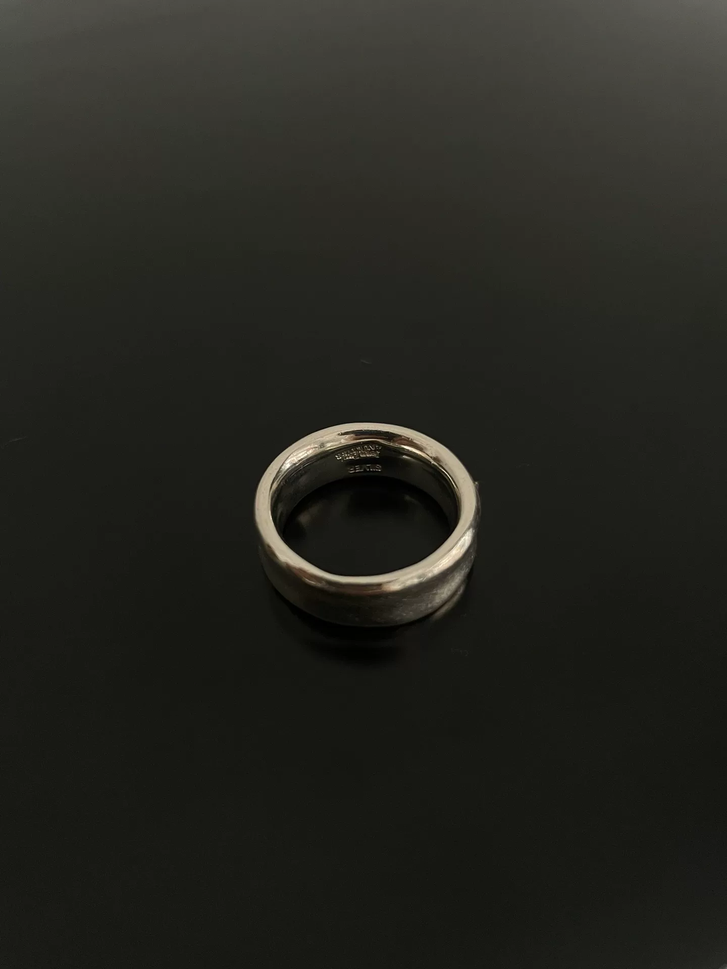 Jean Paul Gaultier Silver925 Thick Ring — label