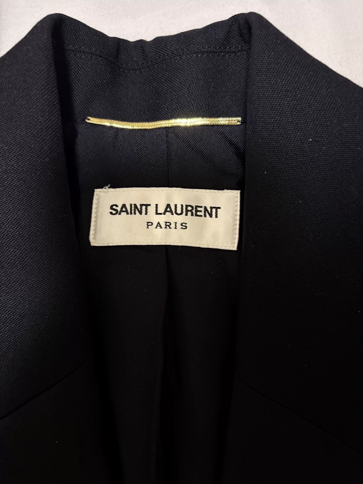 Saint Laurent Women's Blazer Jumpsuit — detail