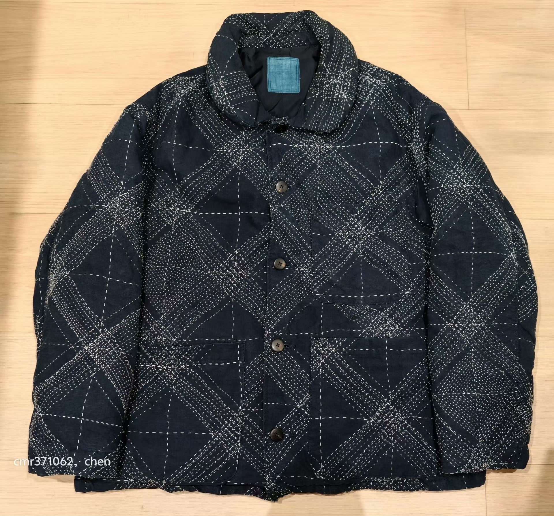 VISVIM Neverland Sashiko Down Jacket