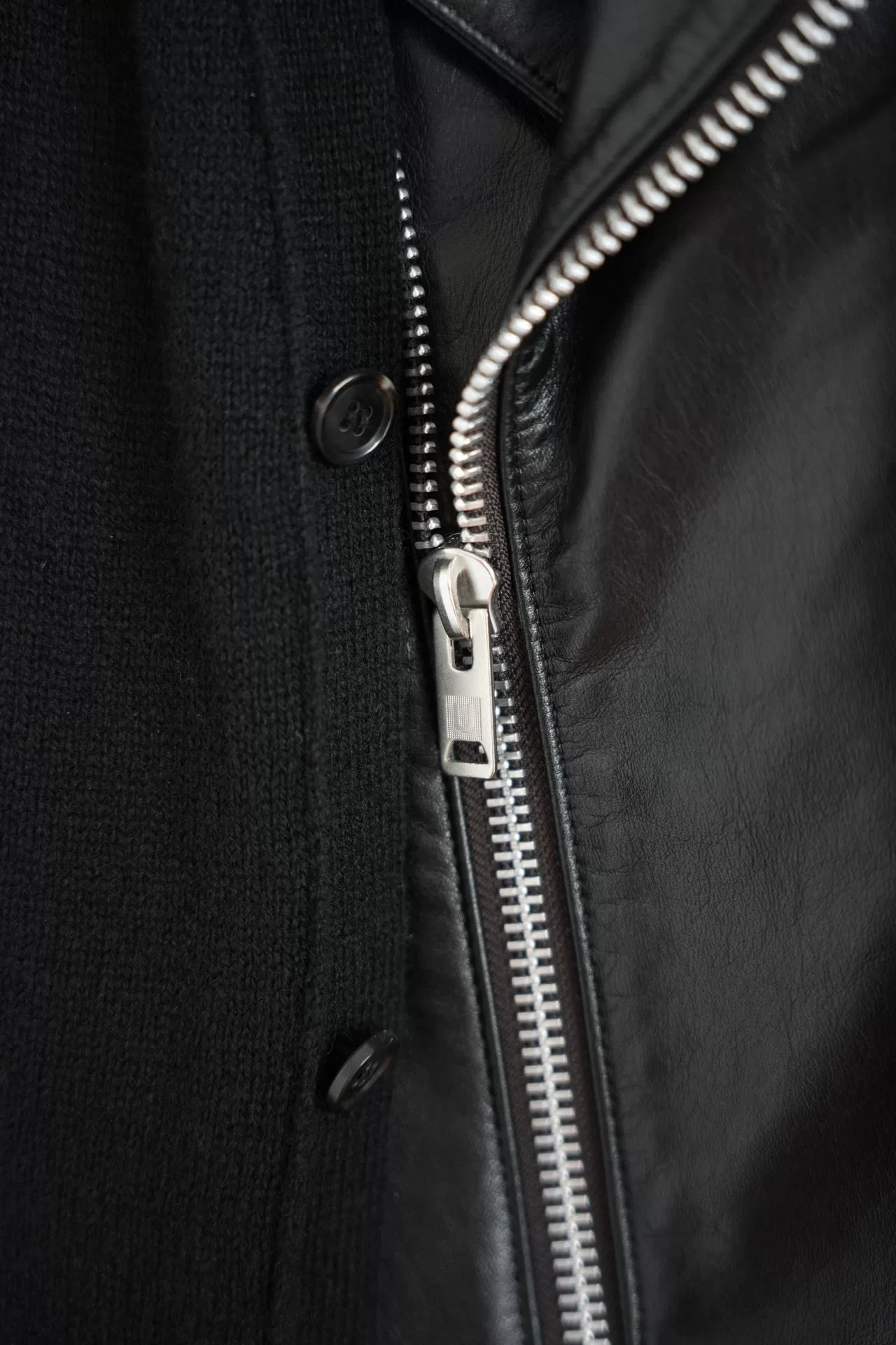 Undercover 21AW Leather Motorcycle Jacket — label