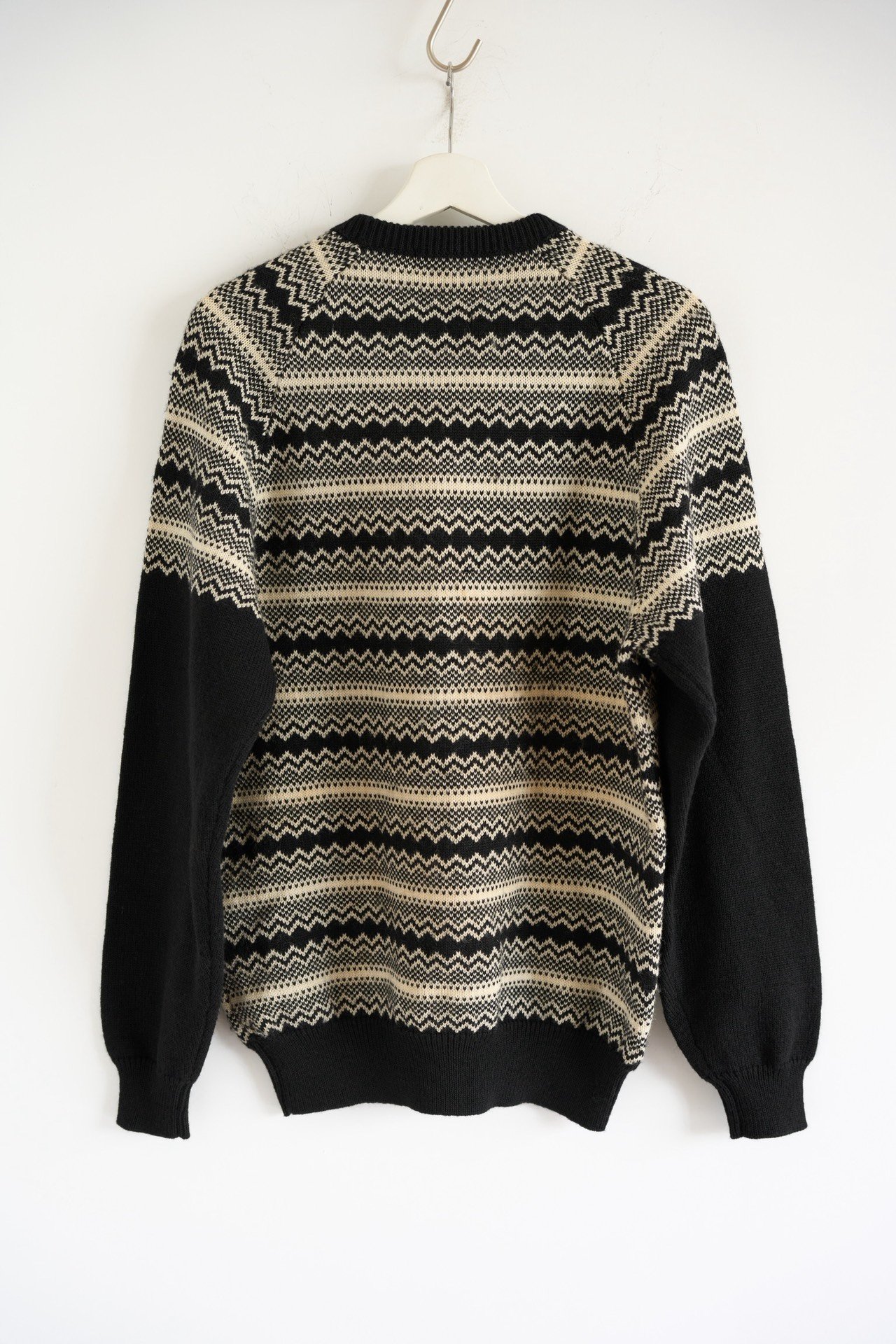 Yohji Yamamoto 90s Fair Isle Sweater — front