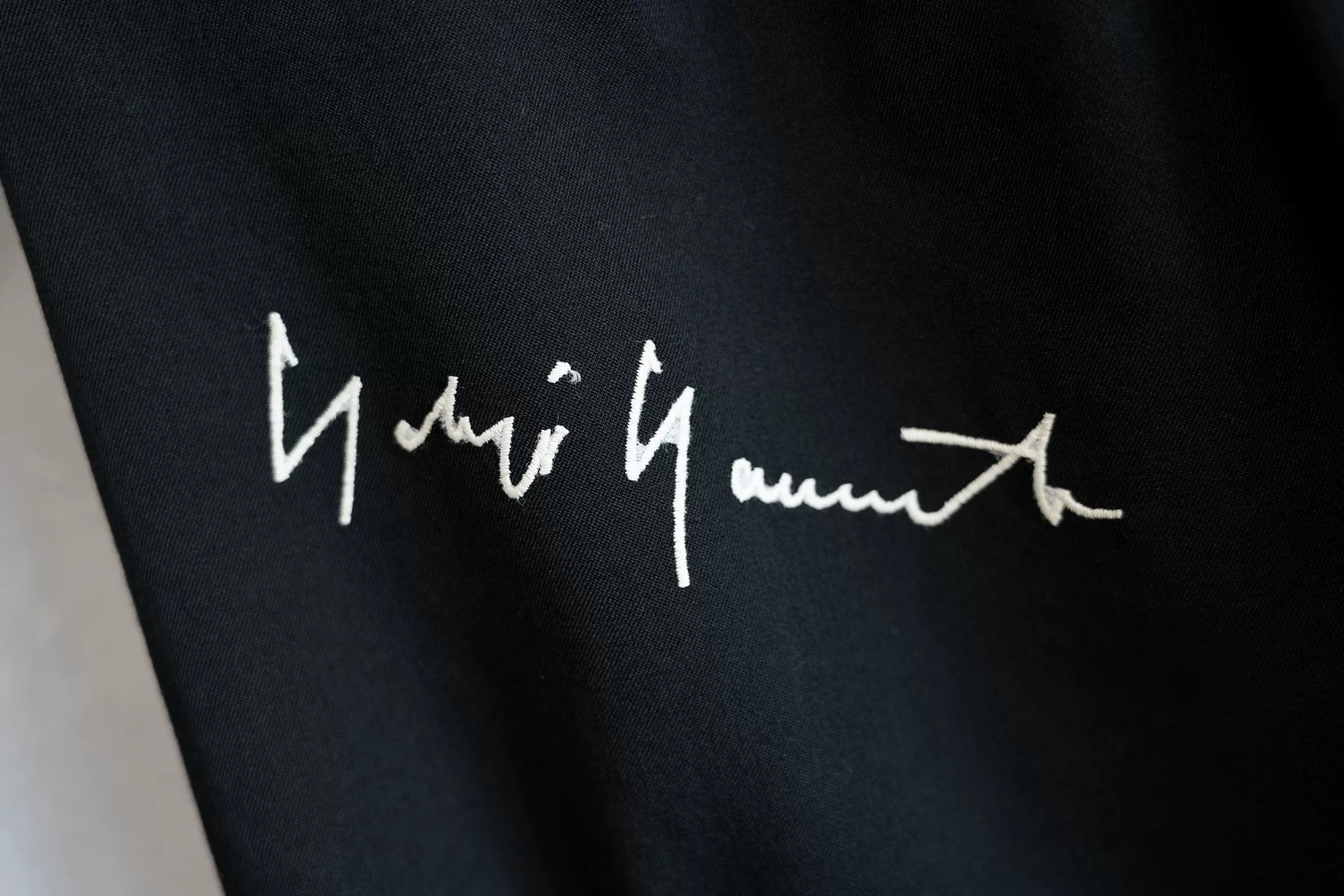 Yohji Yamamoto 90SS Drawstring Balloon Pants — label