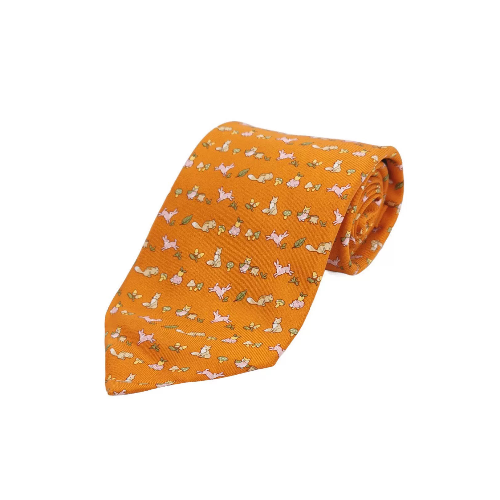 Red Ferragamo Tie Accessory — front