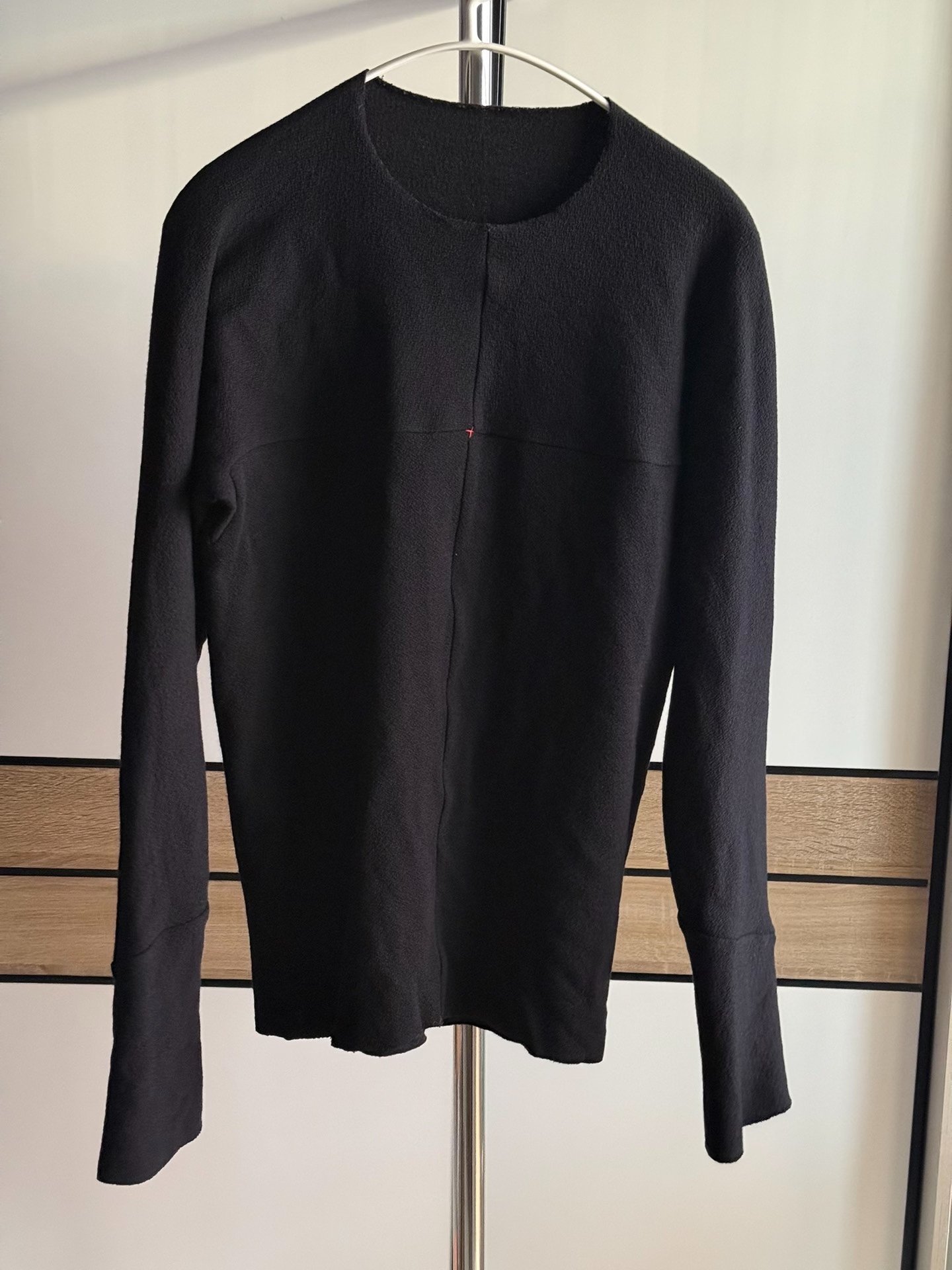 m.a+ Cross Seam Knit Top — front