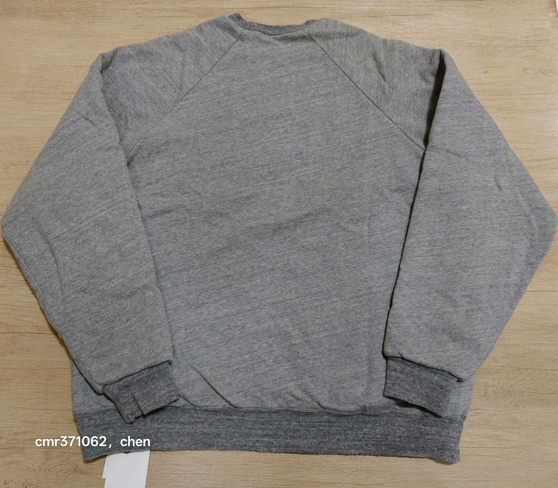 A.PRESSE 26SS Vintage Reversible Sweatshirt — label