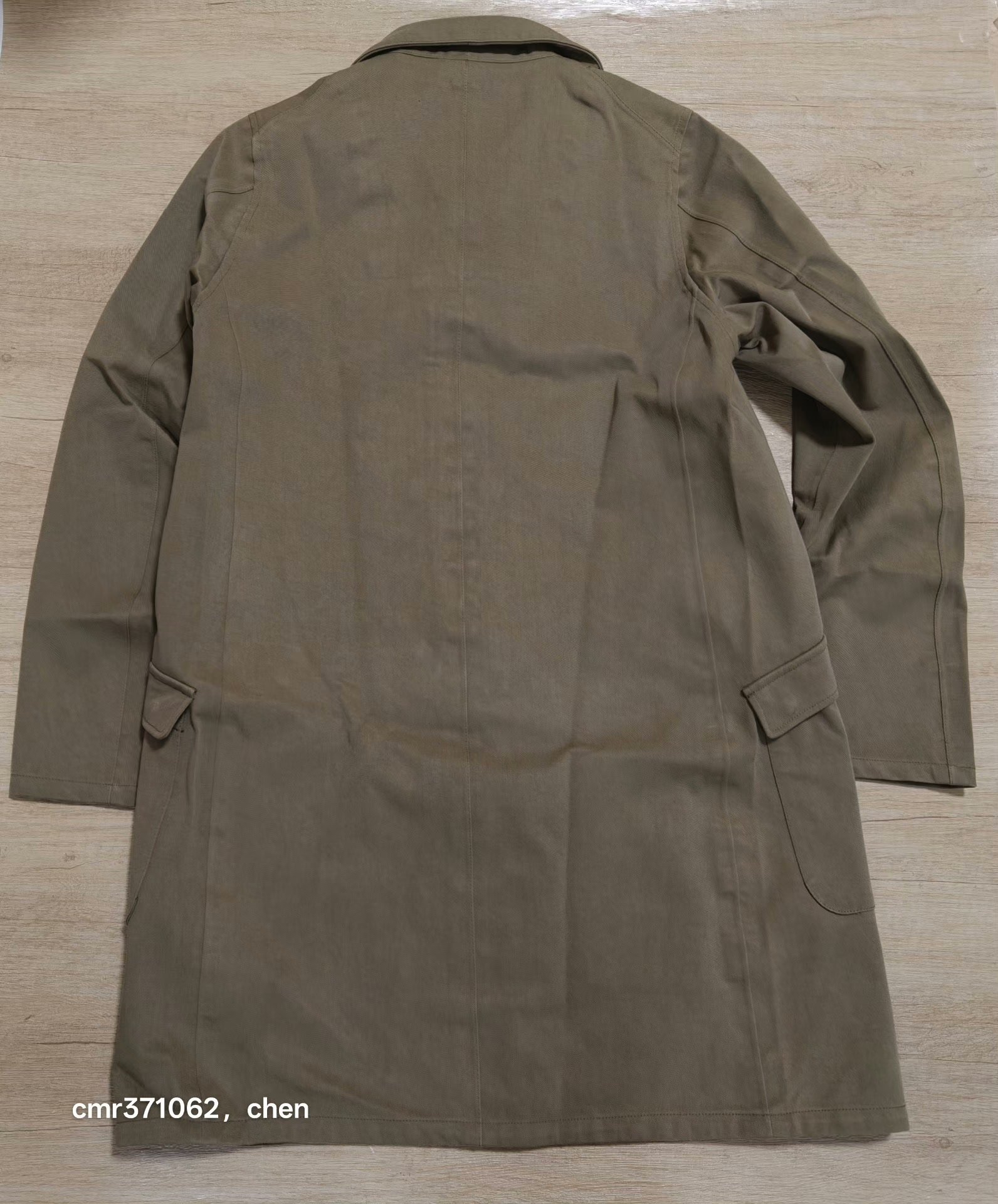 visvim ELLIPSIS SOUTIEN COAT 3L GORE-TEX — back
