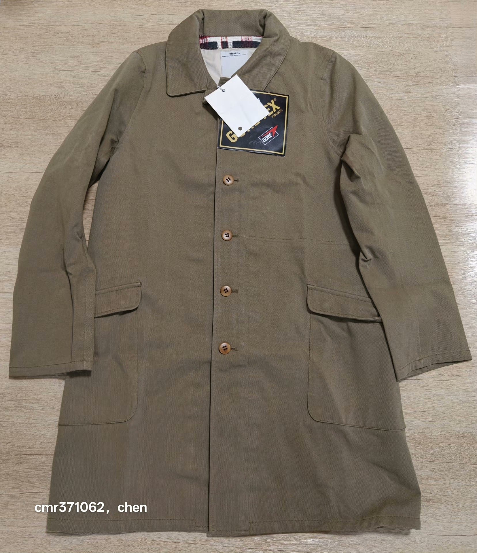 visvim ELLIPSIS SOUTIEN COAT 3L GORE-TEX
