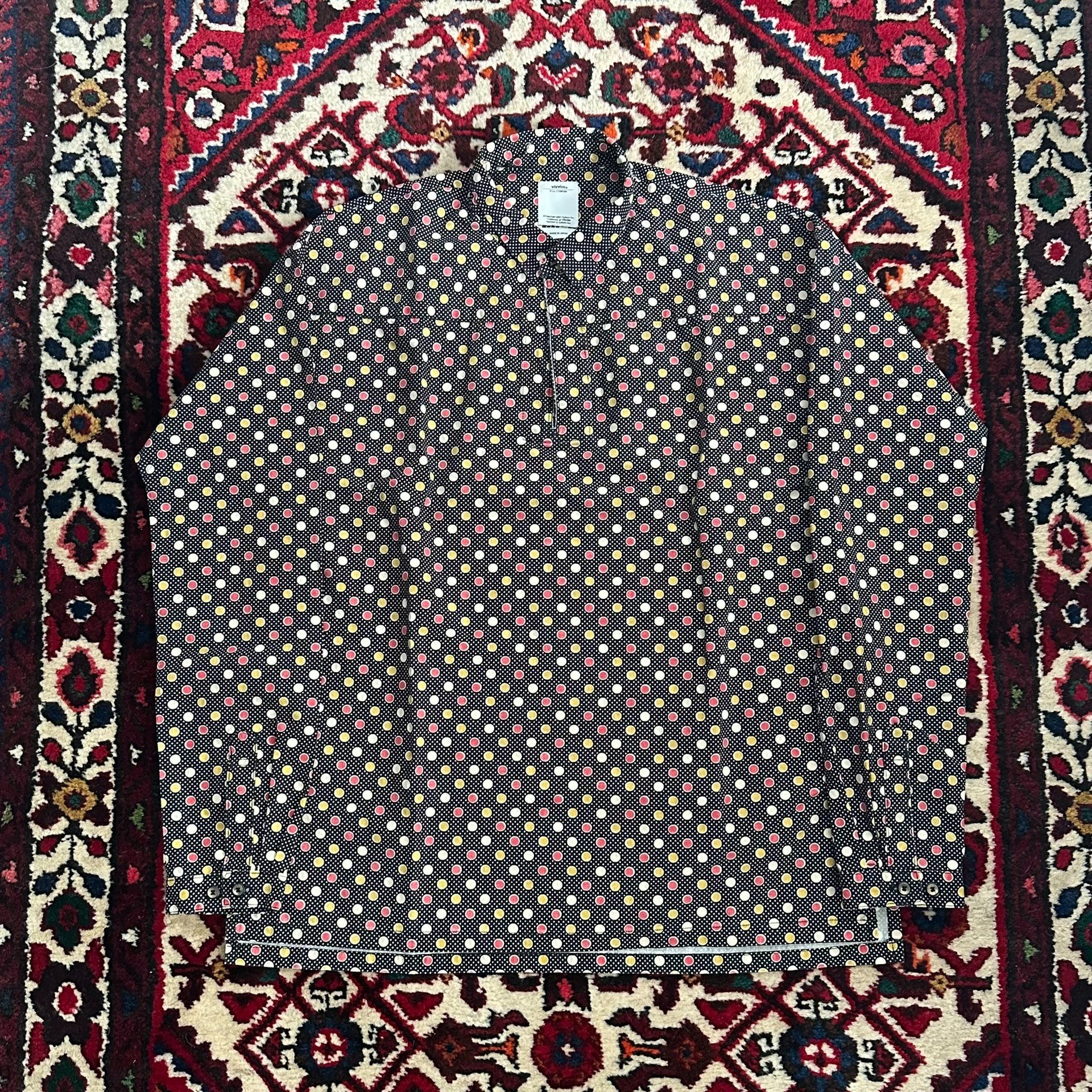 visvim 15aw kerchief dot tunic