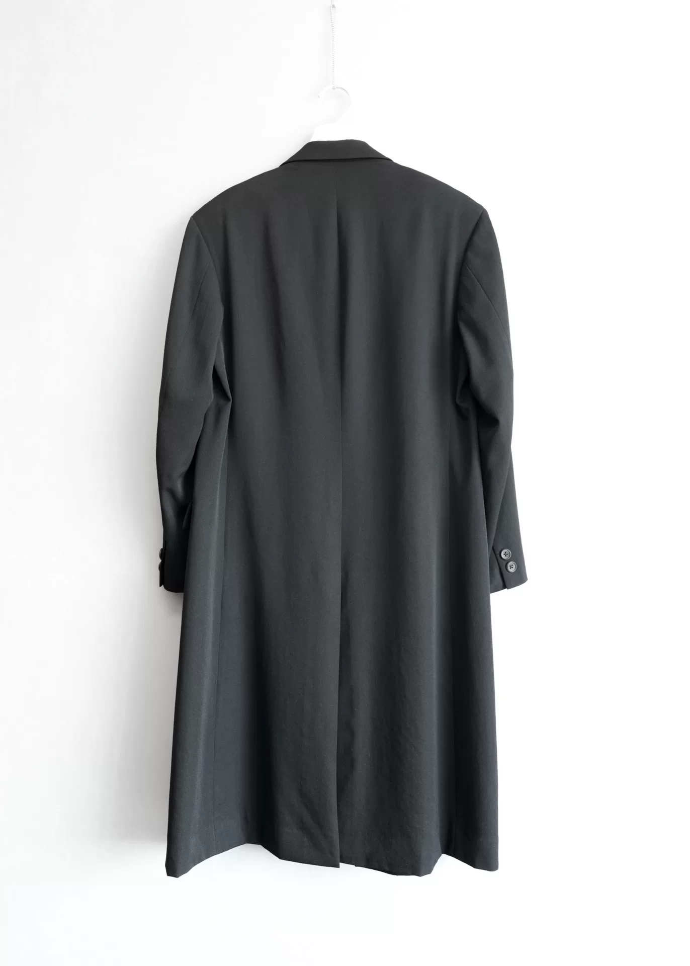 Yohji Yamamoto 11AW Double Layer Coat — back