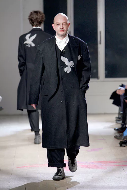 Yohji Yamamoto 11AW Double Layer Coat — front