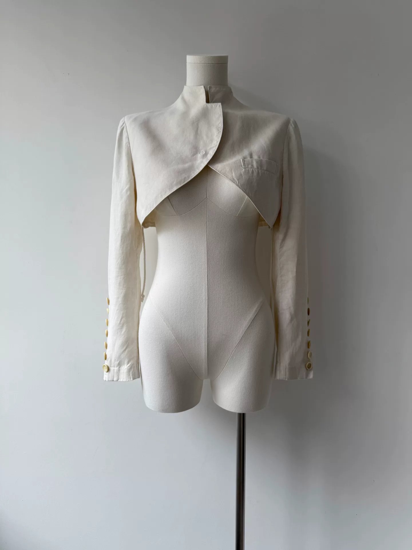 Yohji Yamamoto Y's 15AW Linen Jacket