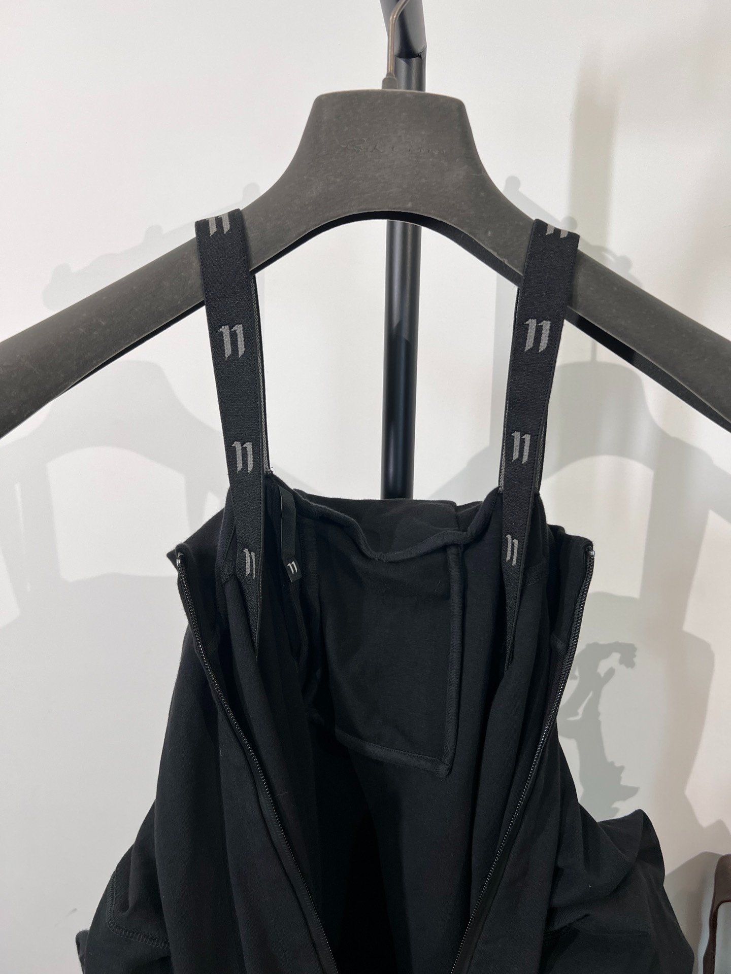 Boris Bidjan Saberi Stand-Collar Zip Jacket — detail