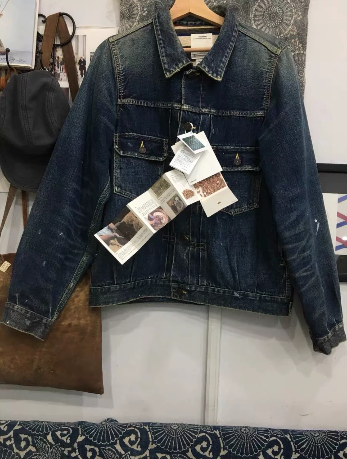 VISVIM 18AW 101 JKT JUMBO DMGD