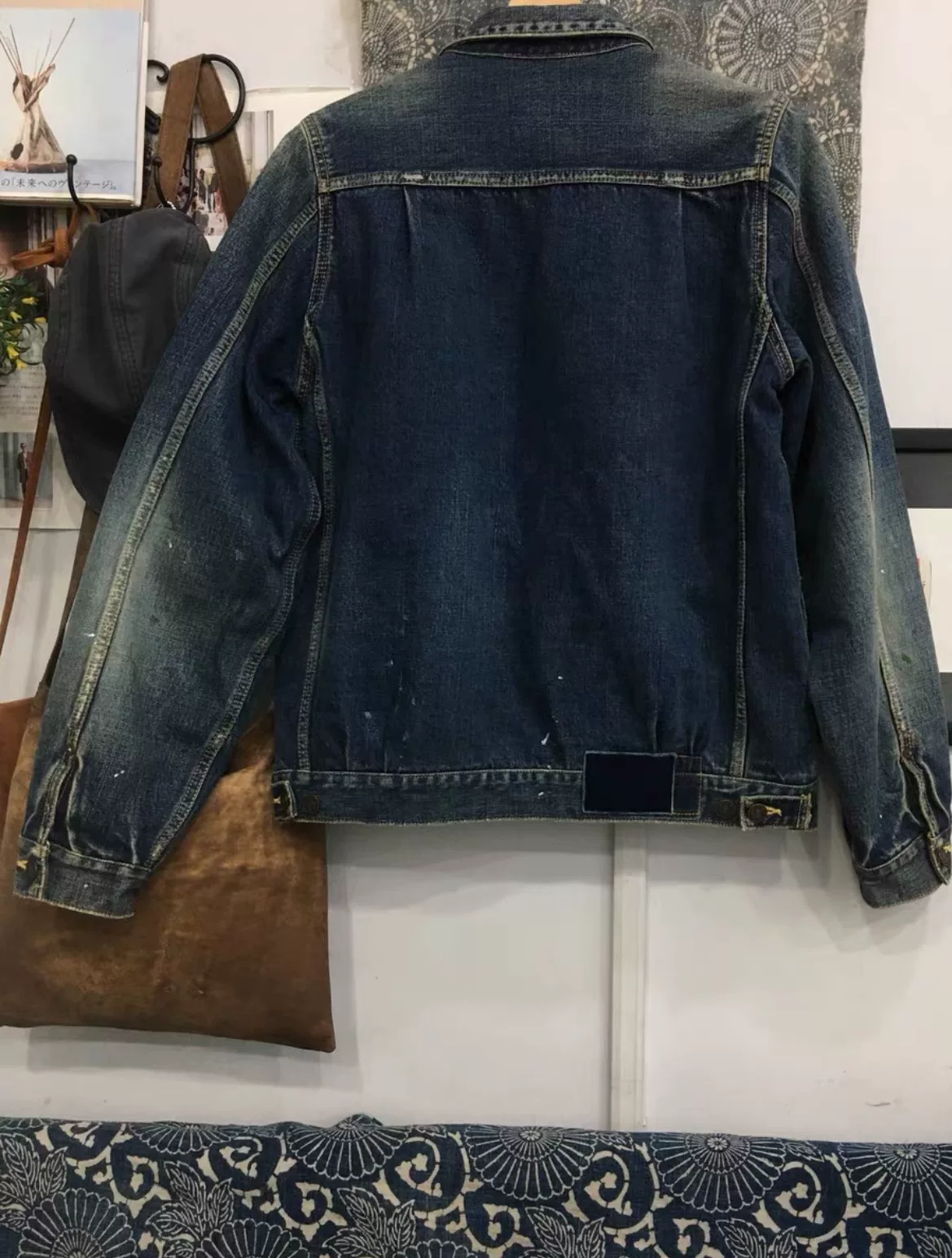 VISVIM 18AW 101 JKT JUMBO DMGD — front