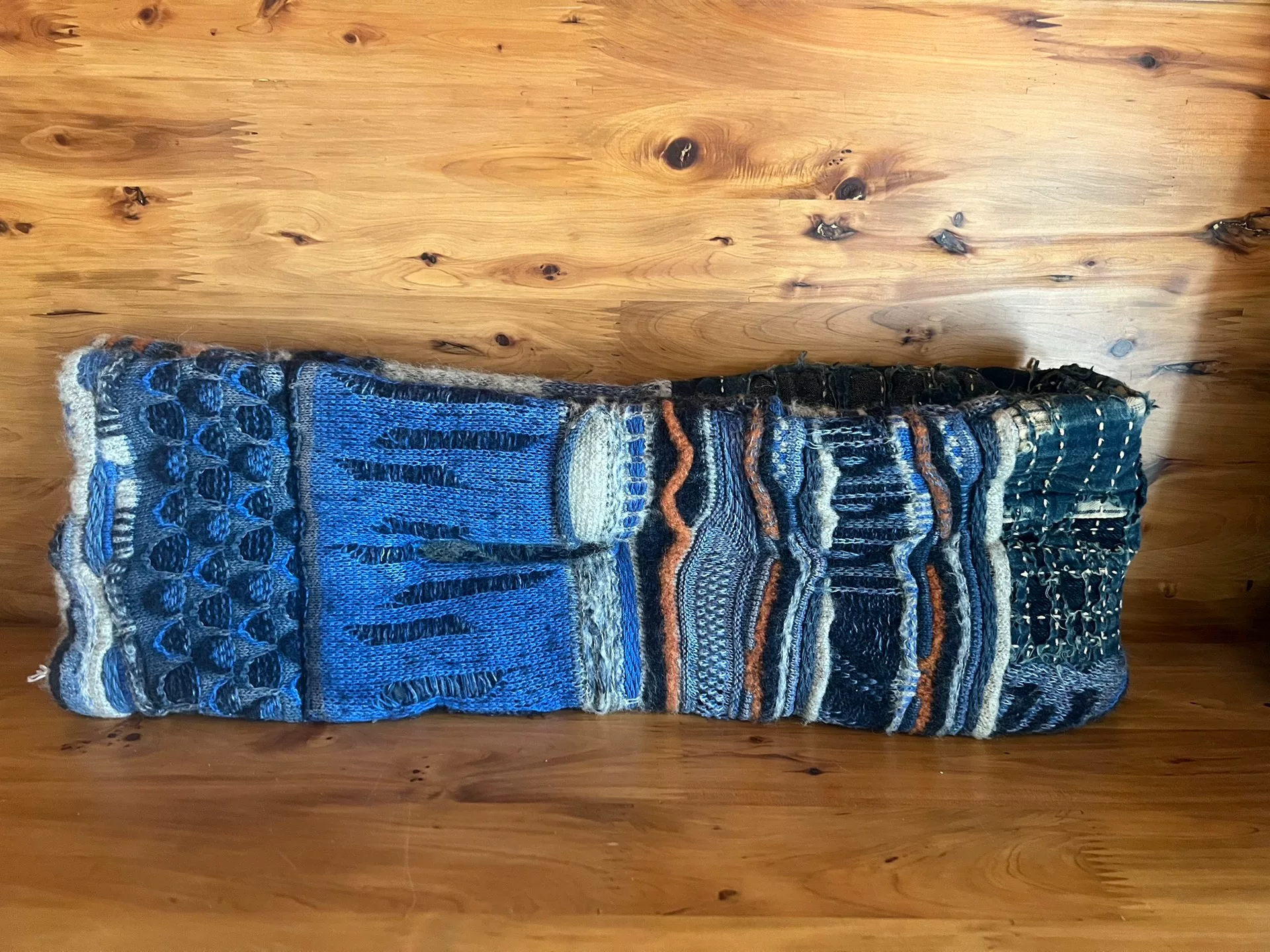 Kapital Japan Anti-War Patchwork Scarf — front