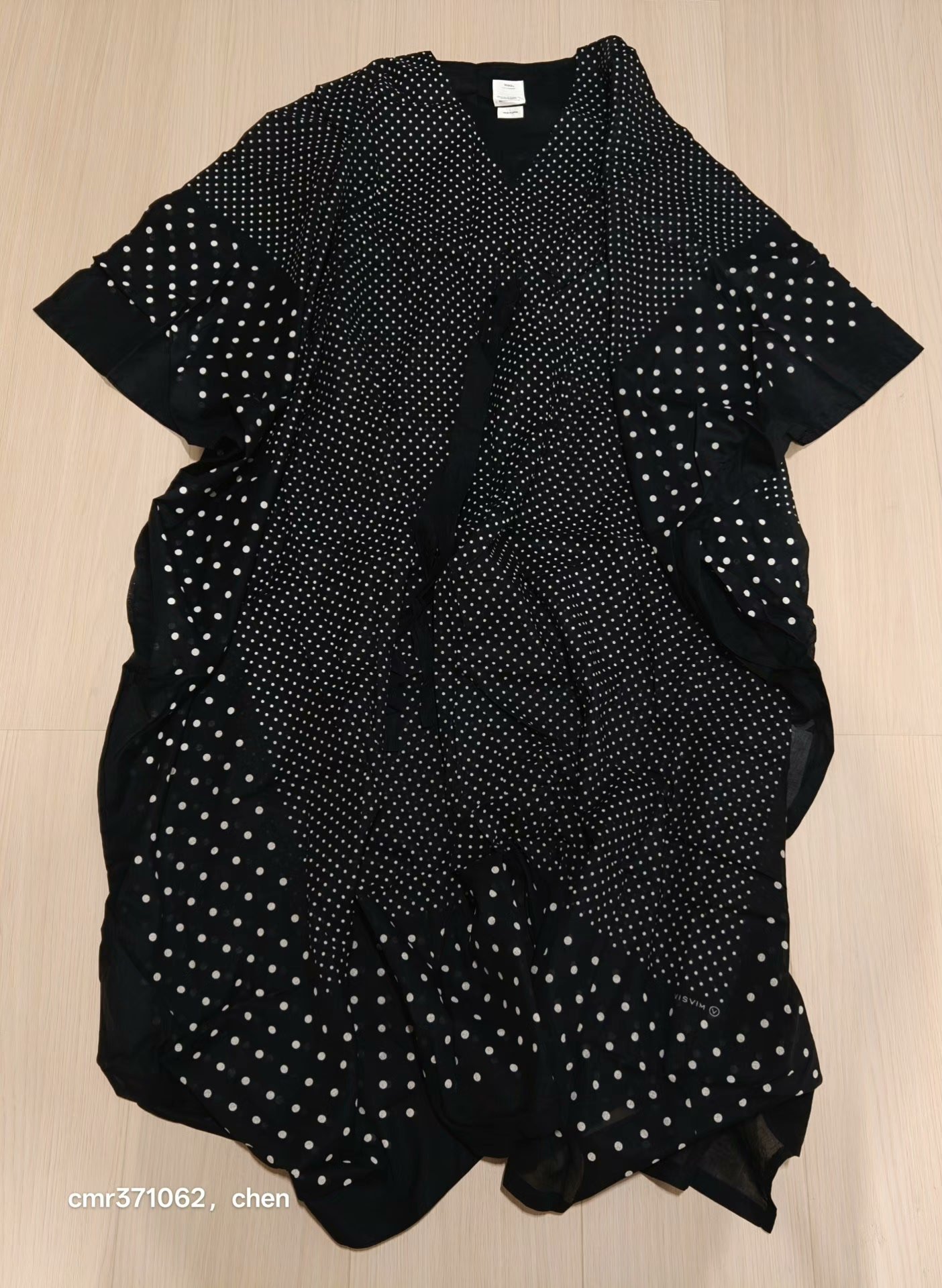 visvim 19ss Kaftan Dress Dots