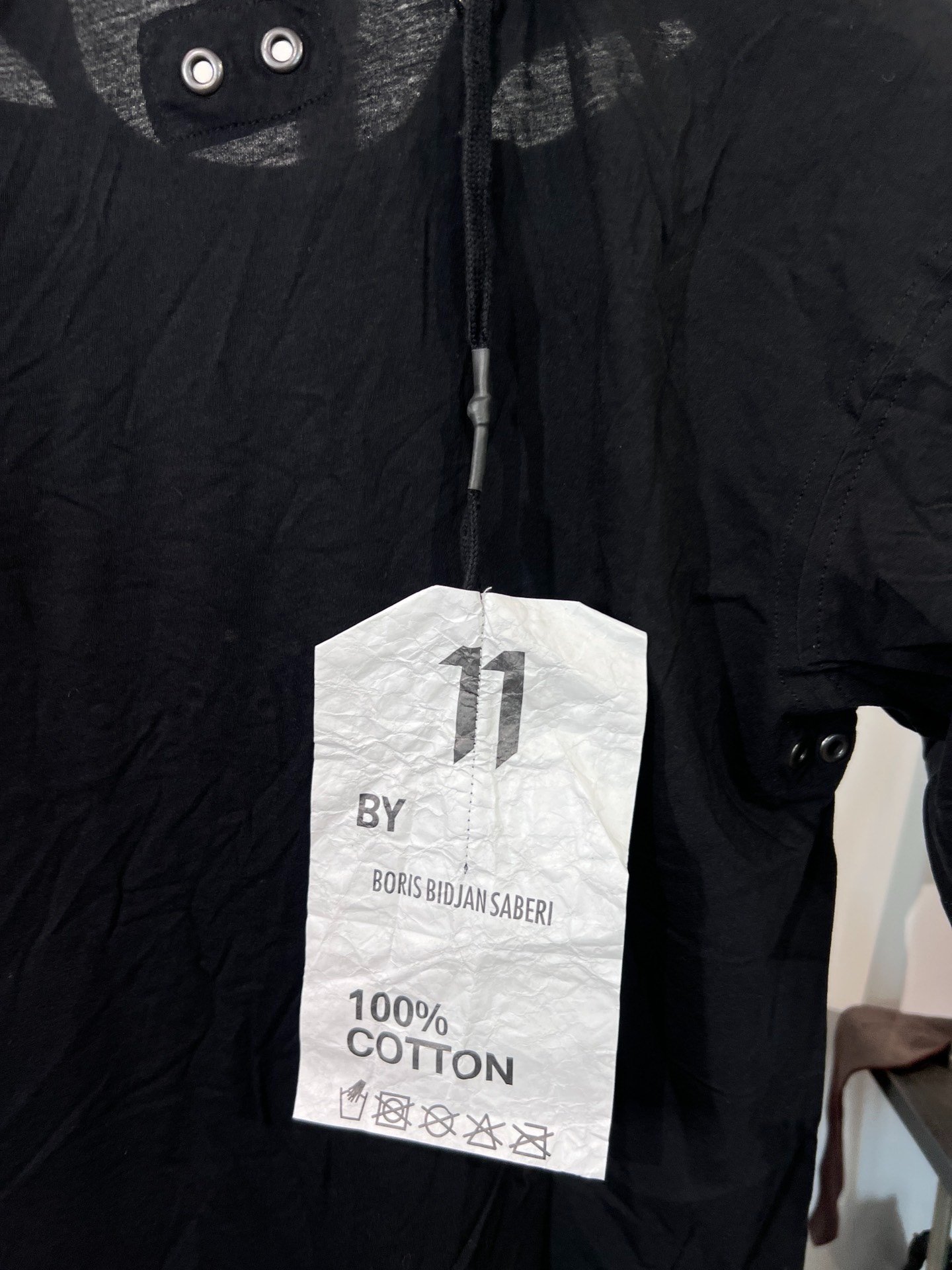 Boris Bidjan Saberi 11by bbs TS3F T-shirt — label