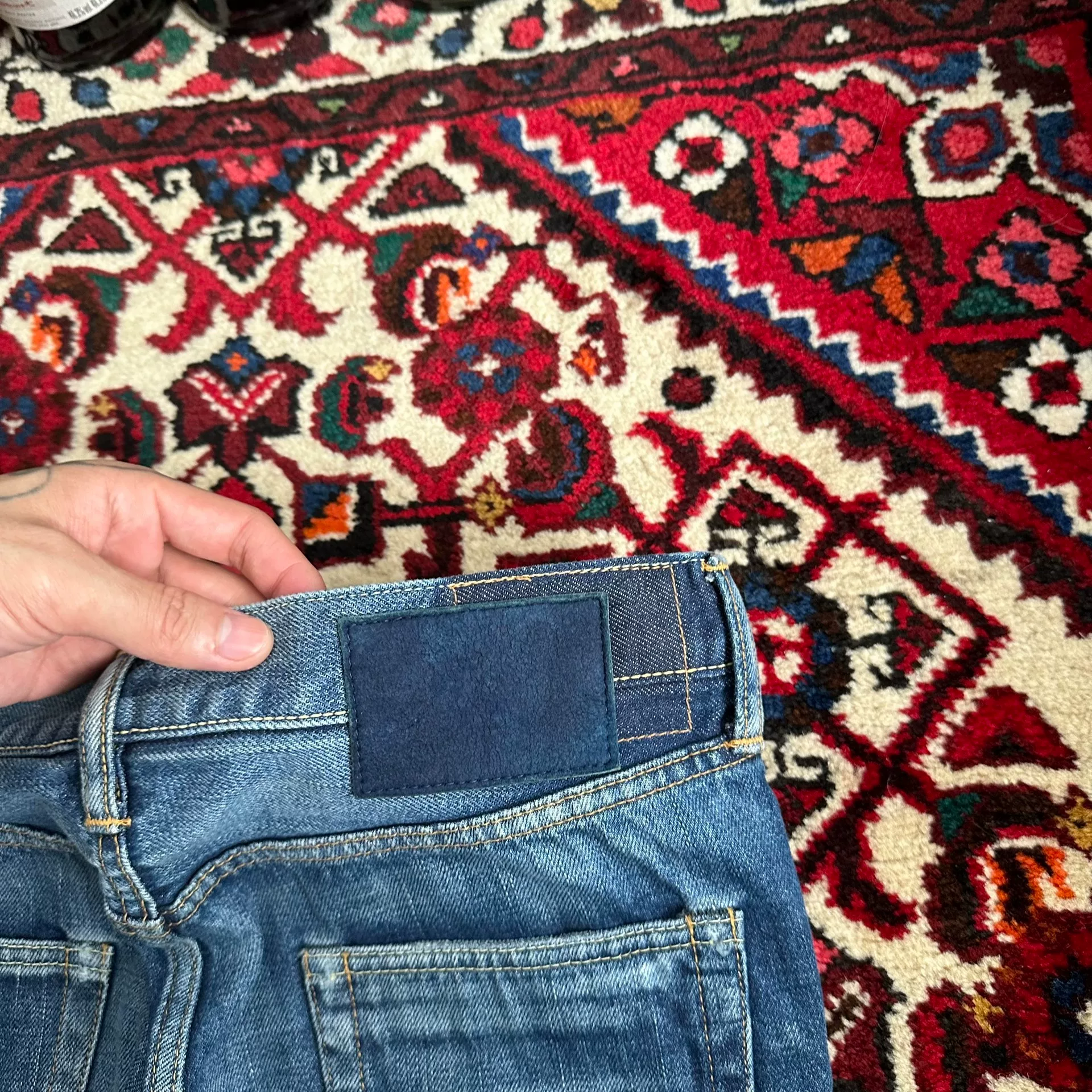 visvim 16aw 04d12 Jeans W32L30 — label