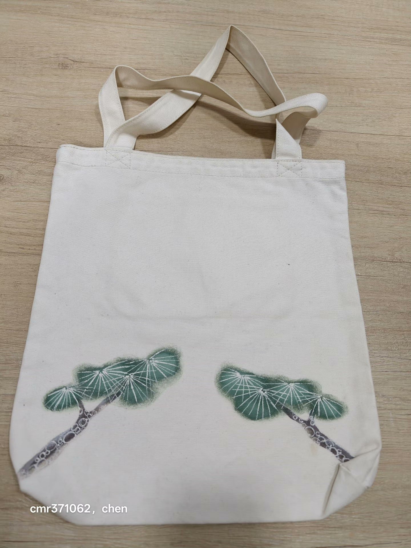 VISVIM 18SS SPOT PETITE TOTE CANVAS — front