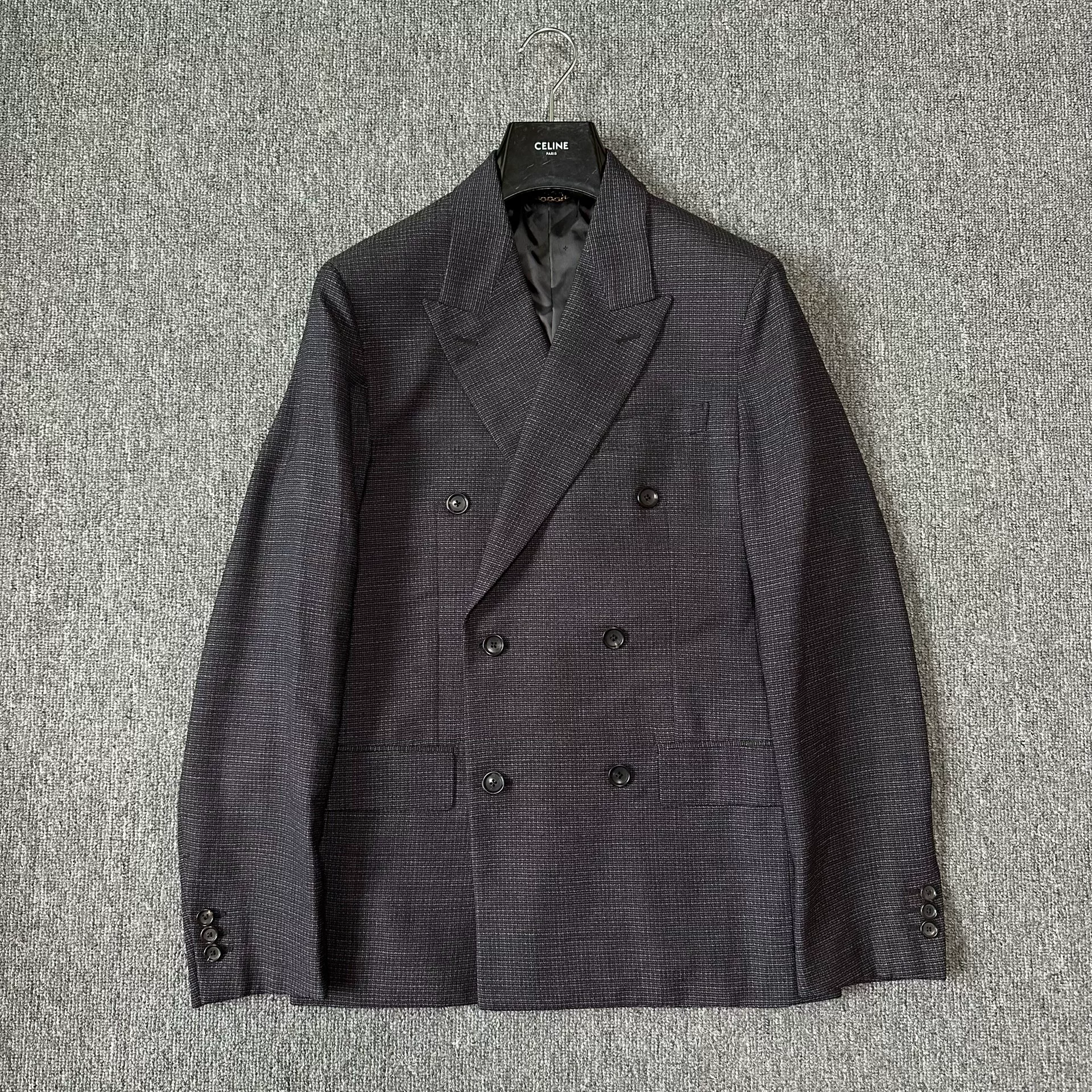 Louis Vuitton Multicolor Wool Knit Suit