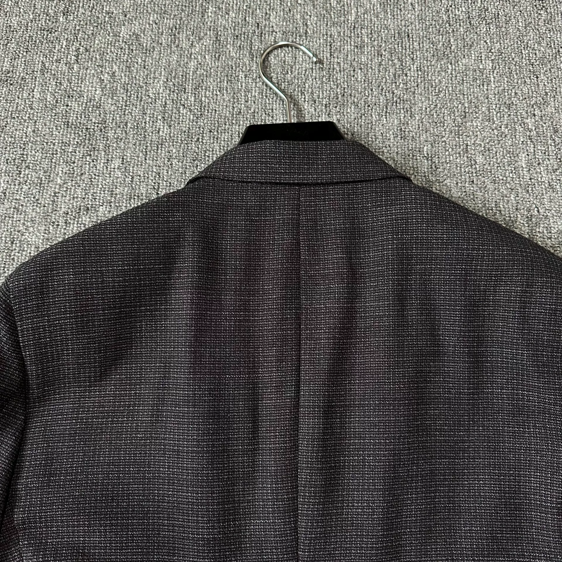 Louis Vuitton Multicolor Wool Knit Suit — label