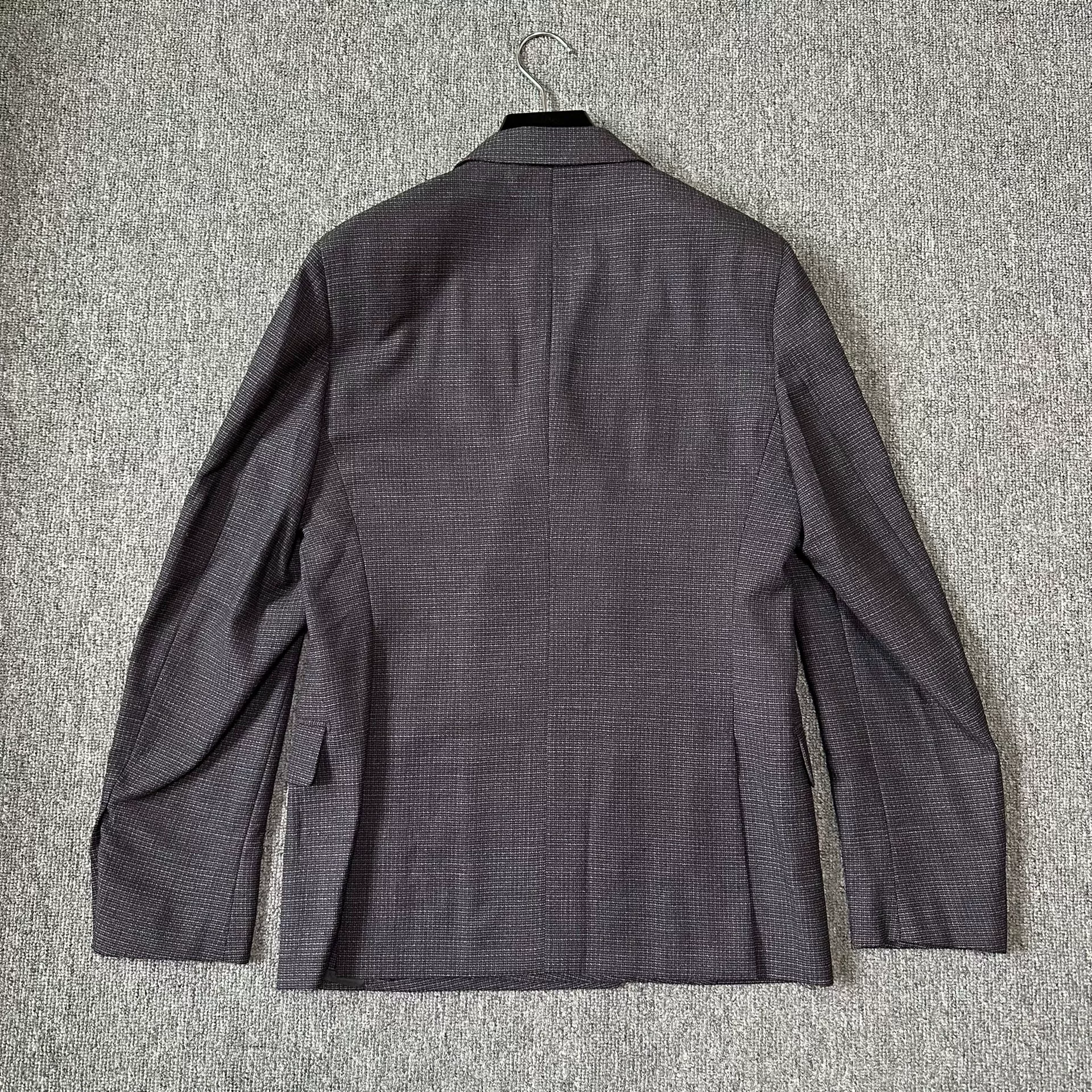 Louis Vuitton Multicolor Wool Knit Suit — back