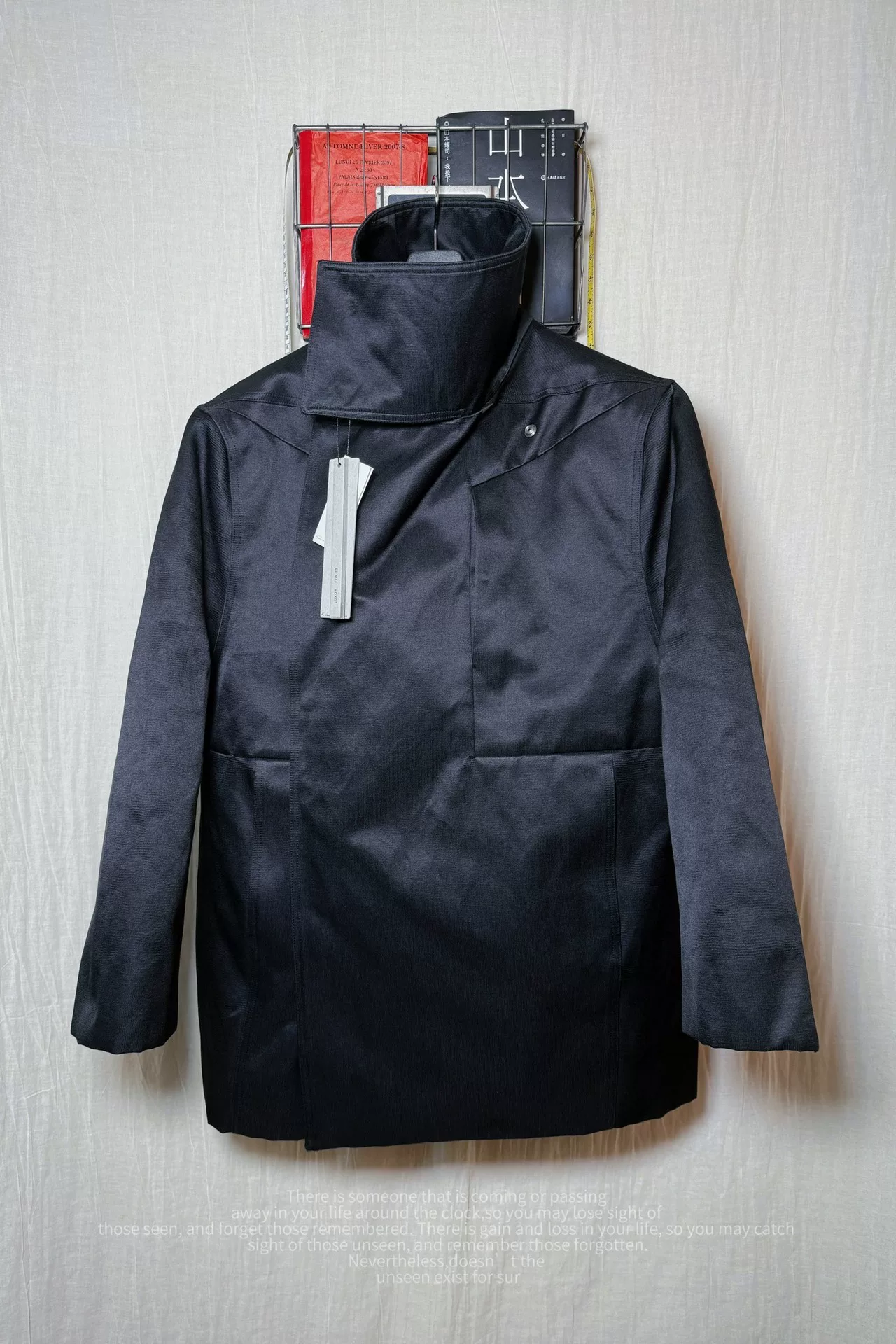 Rick Owens 23FW Jumbo Jacket — detail