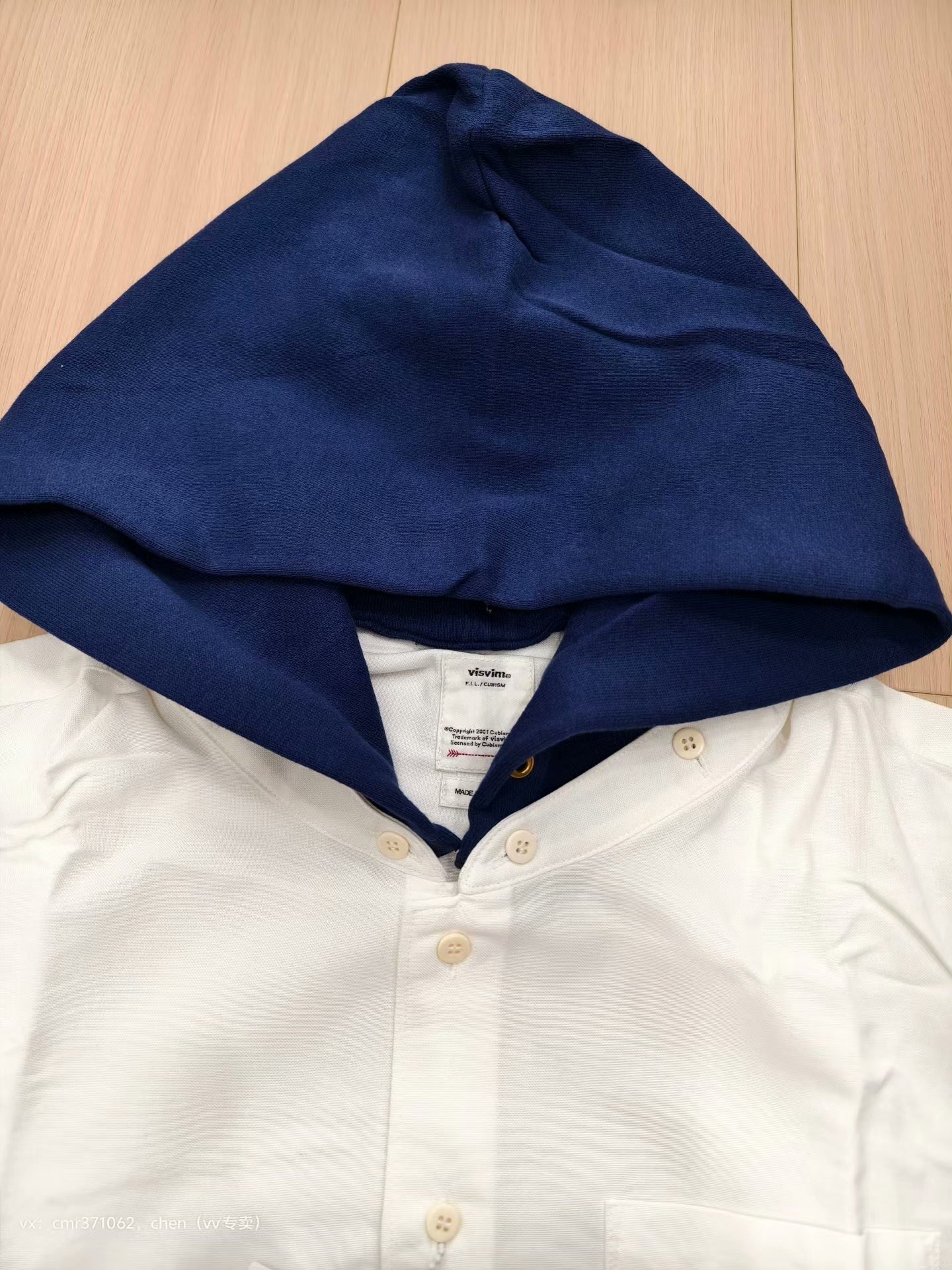 VISVIM 19AW INGALL HOODIE SHIRT — back